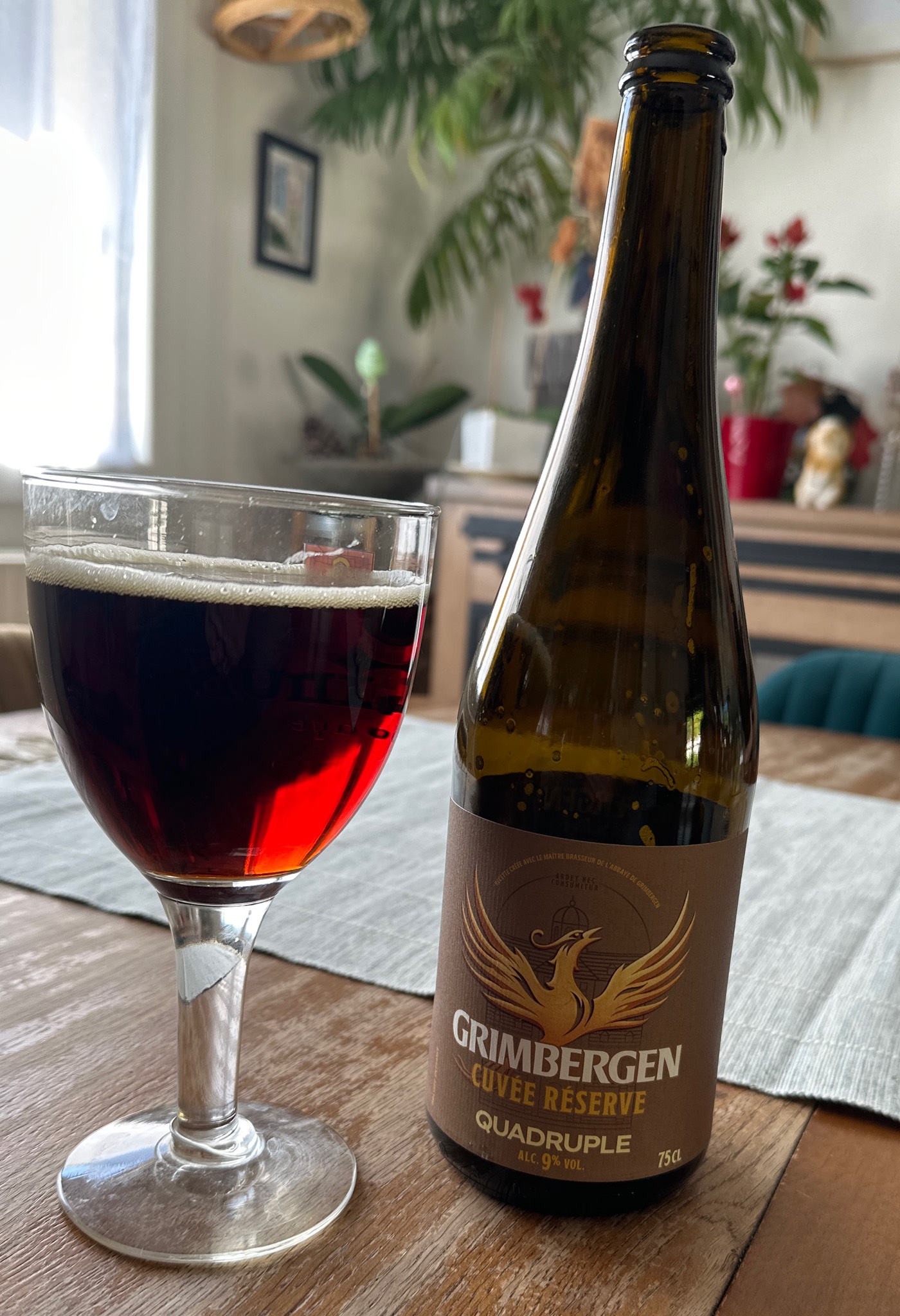 Grimbergen cuvée réserve QUADRUPLE, Belgium