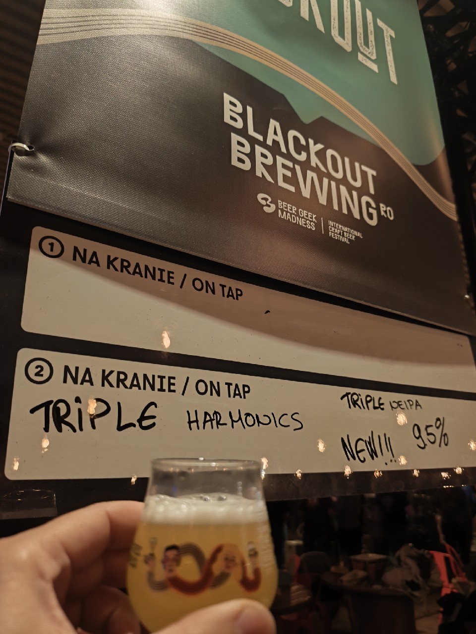 Triple Harmonics, Blackout Brewing