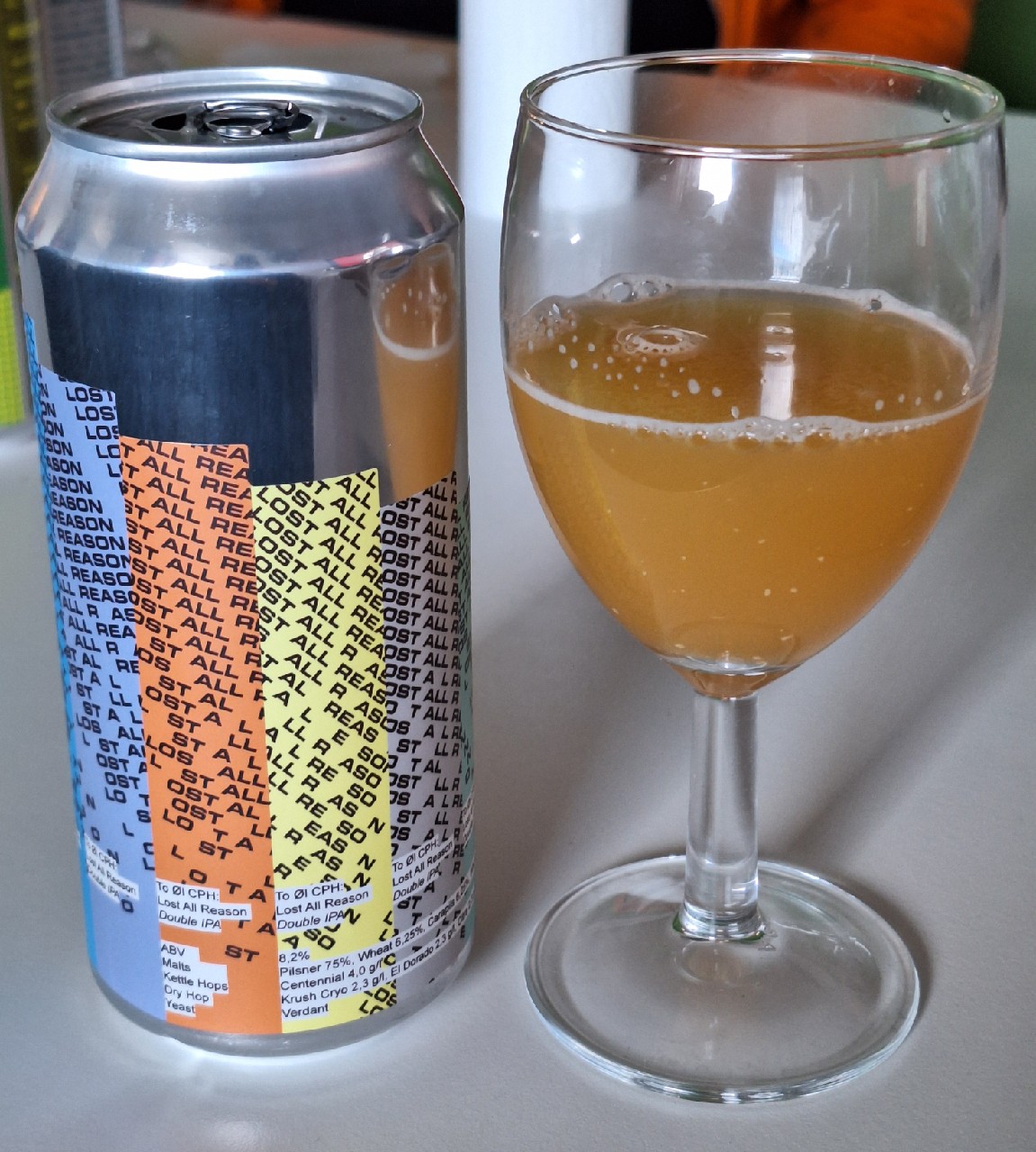 Lost All Reason Double IPA, Denmark