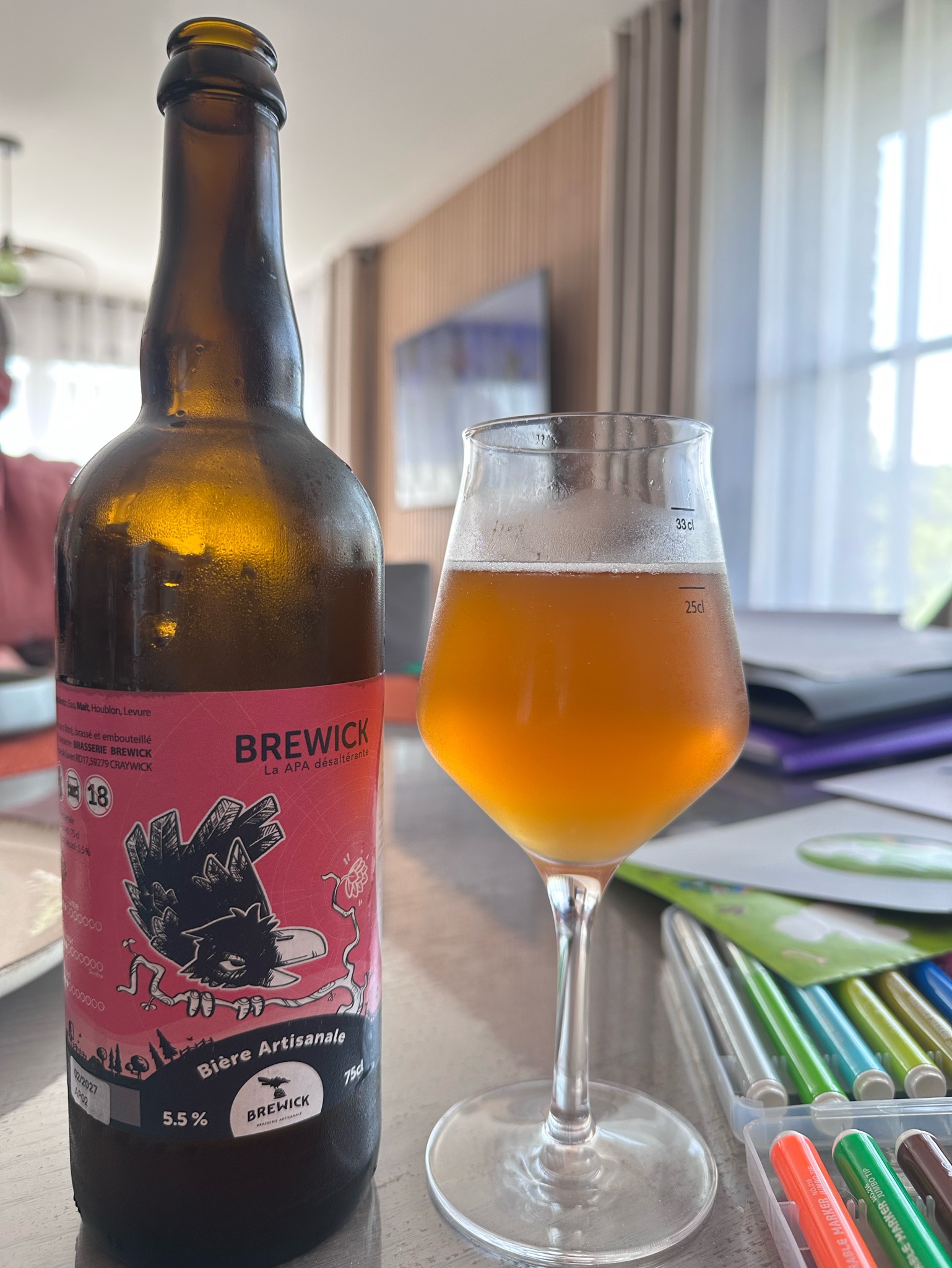Brewick APA, Brasserie Brewick
