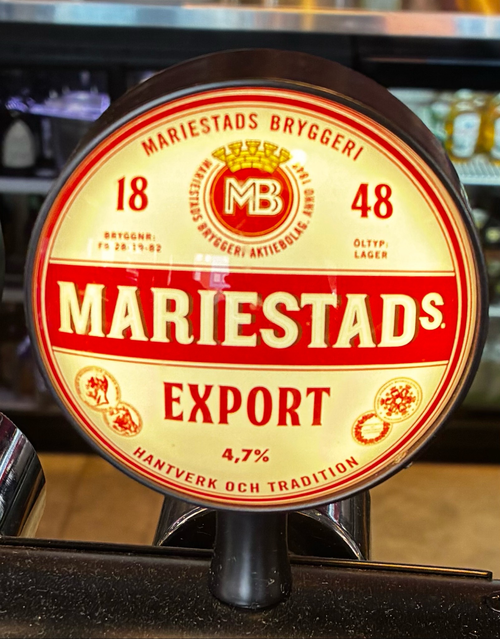 Mariestads Export, Sweden