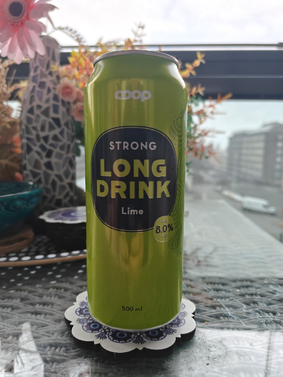 Coop Strong Long Drink Lime, Laitilan Wirvoitusjuomatehdas
