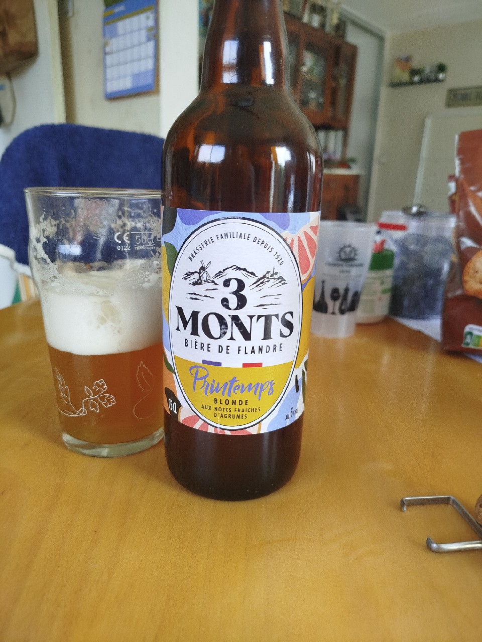3 Monts Printemps IPA, 3 Monts (Saint Sylvestre)