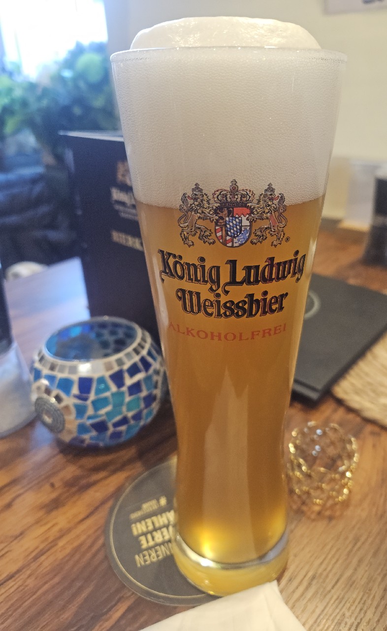 König Ludwig Weissbier Alkoholfrei, König Ludwig Schlossbrauerei Kaltenberg (Warsteiner)