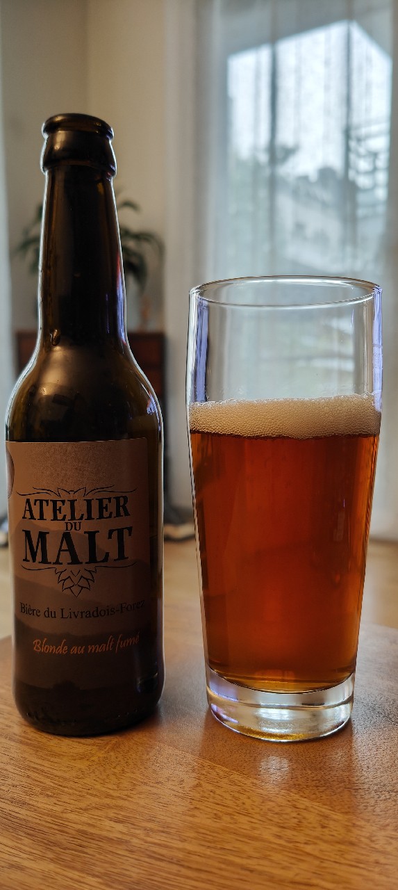 Atelier Du Malt Blonde Au Malt Fumé, Atelier Du Malt