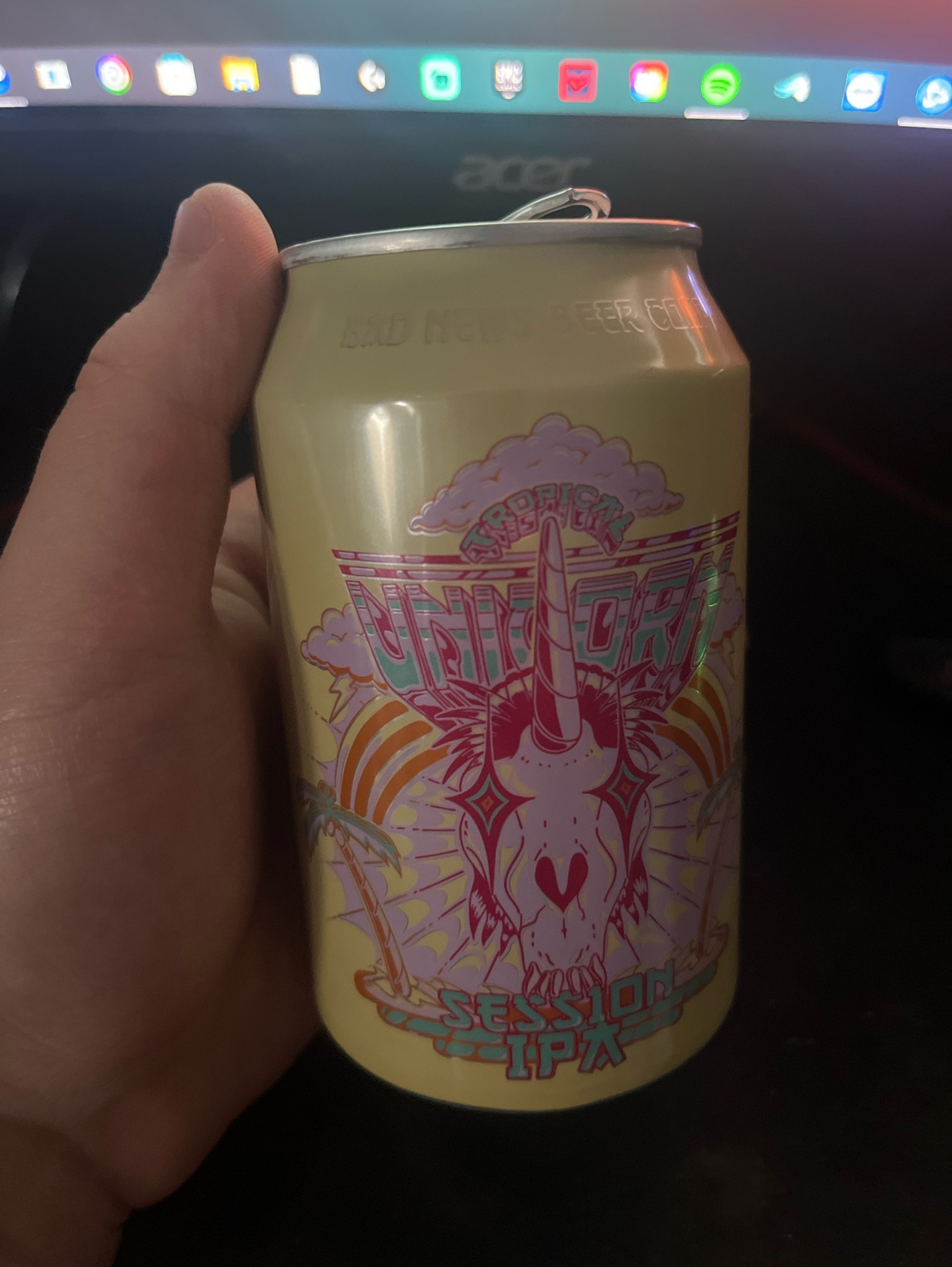 Bad news Unicorn session IPA, Bad News Beer Company