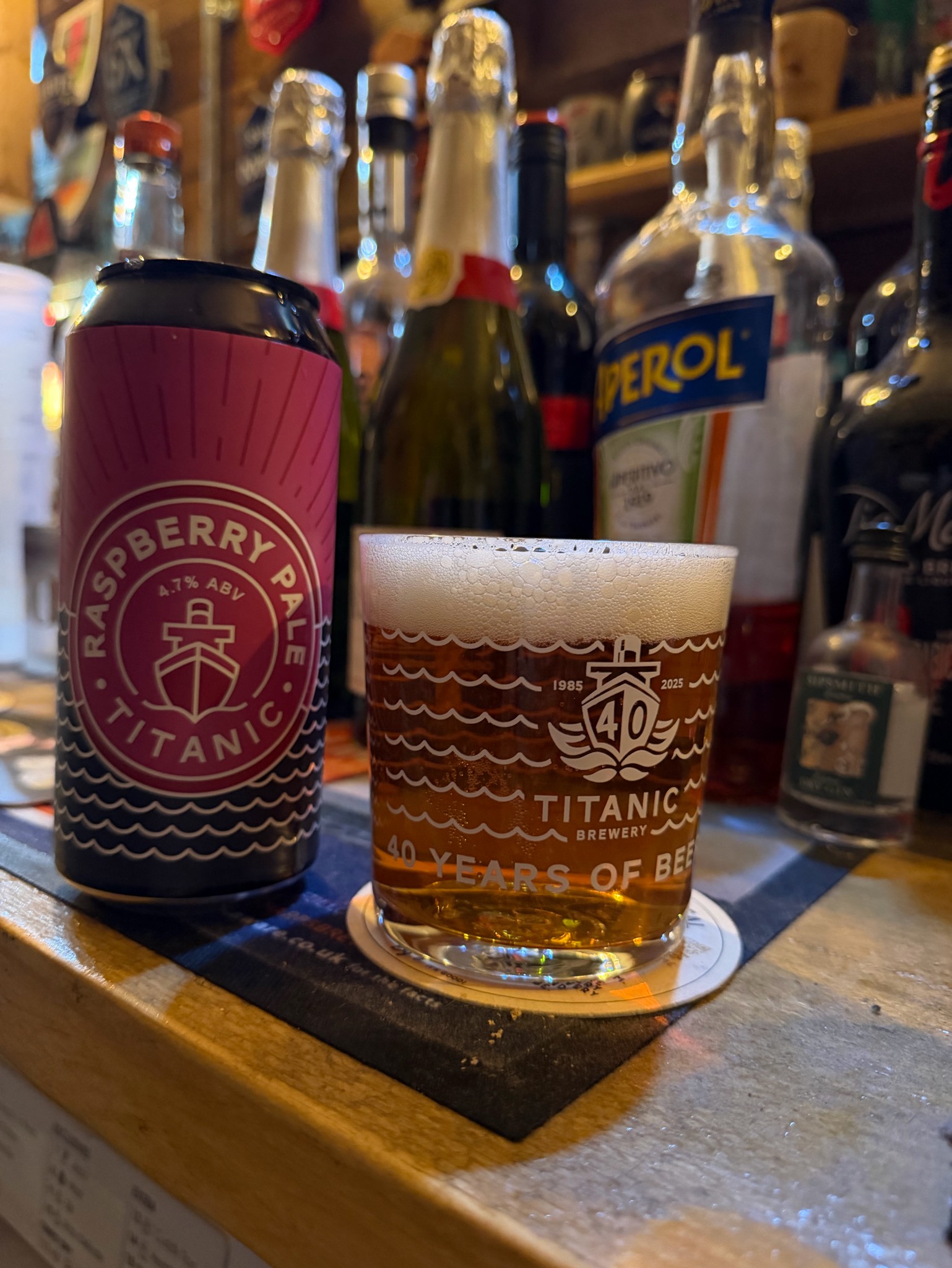 Raspberry pale, Titanic Brewery