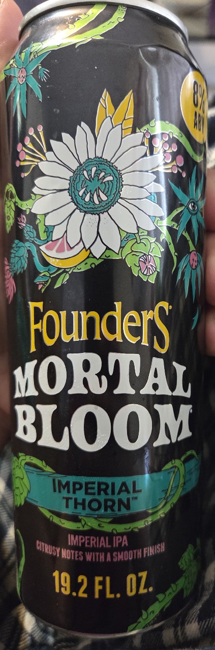 Mortal Bloom Imperial Thorn, Founders Brewing Company