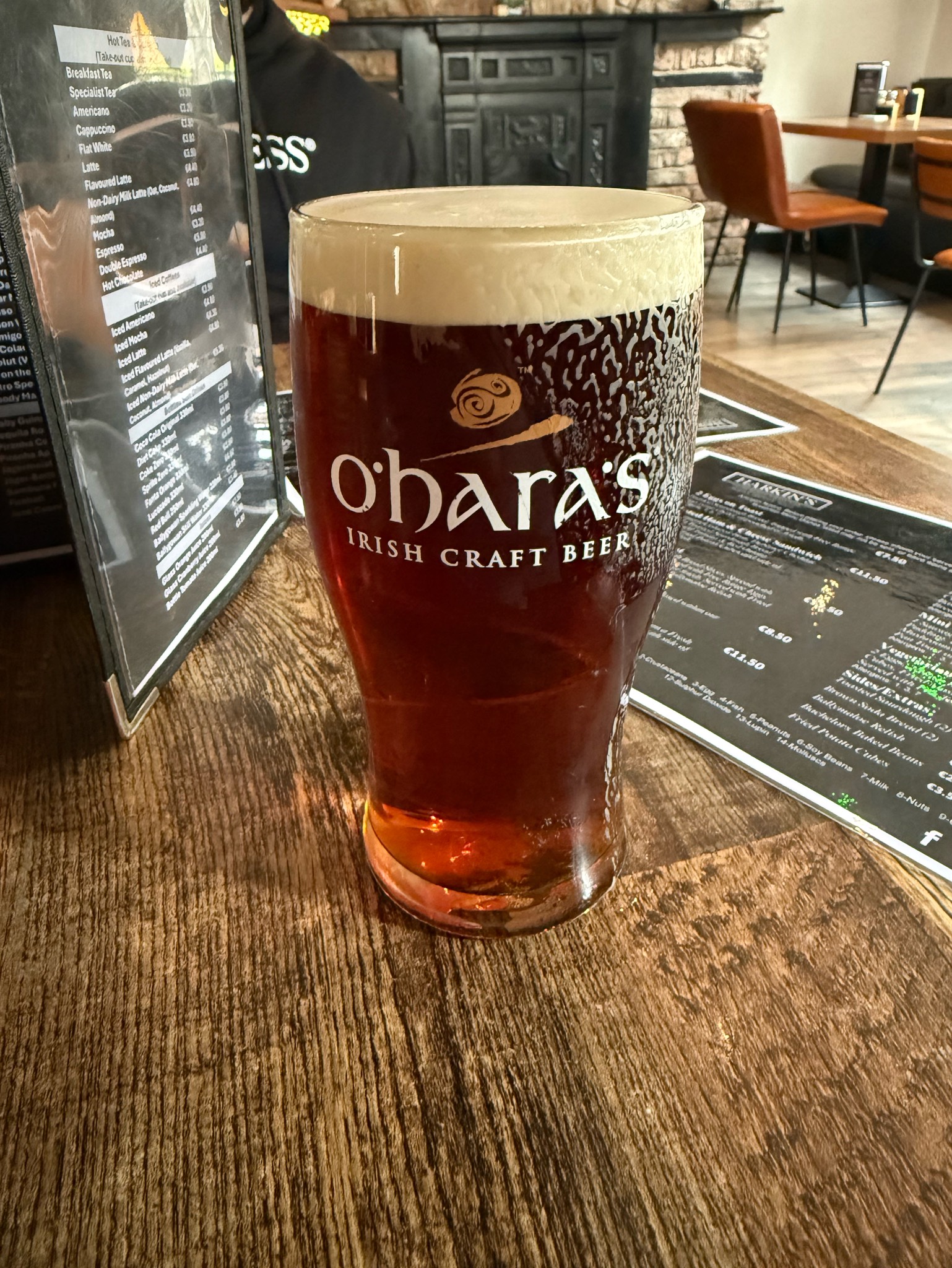 O'Hara's Irish Red, Ireland