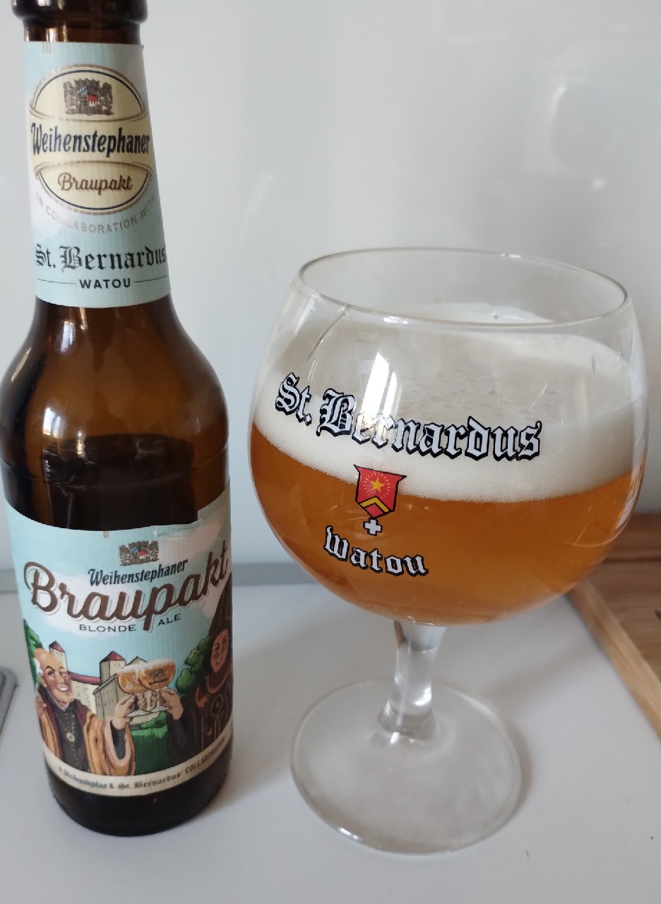 Weihenstephaner Braupakt Blonde Ale, Bayerische Staatsbrauerei Weihenstephan