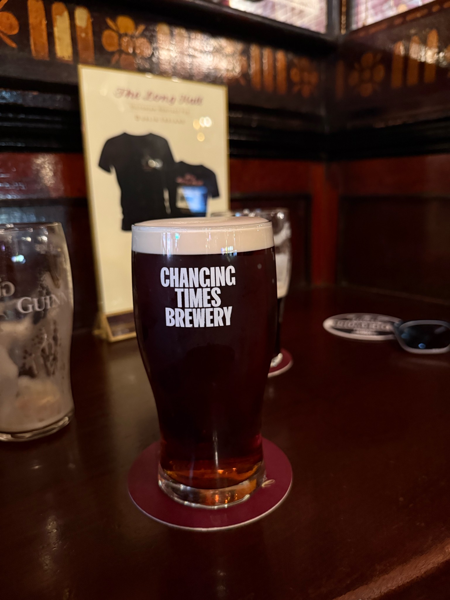 Timeless nitro red, Changing Times Brewery