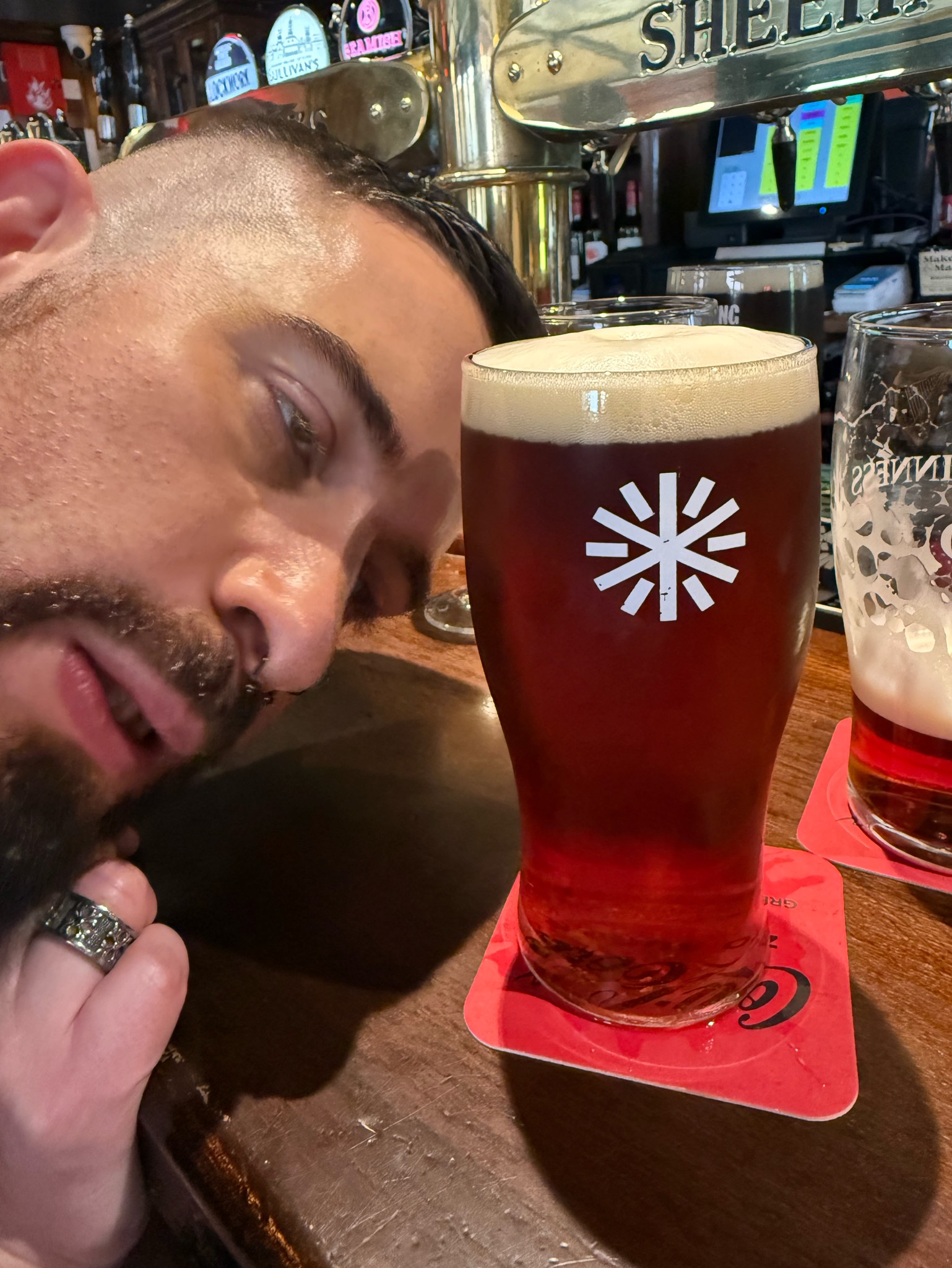 Bleedin red ale, Changing Times Brewery