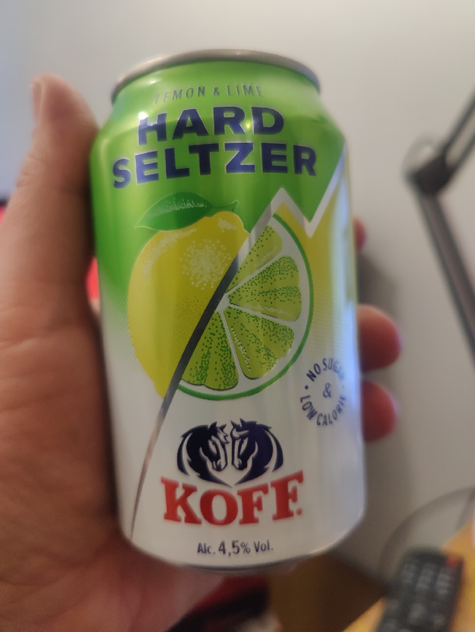 KOFF Hard Seltzer Lemon-Lime, Finland
