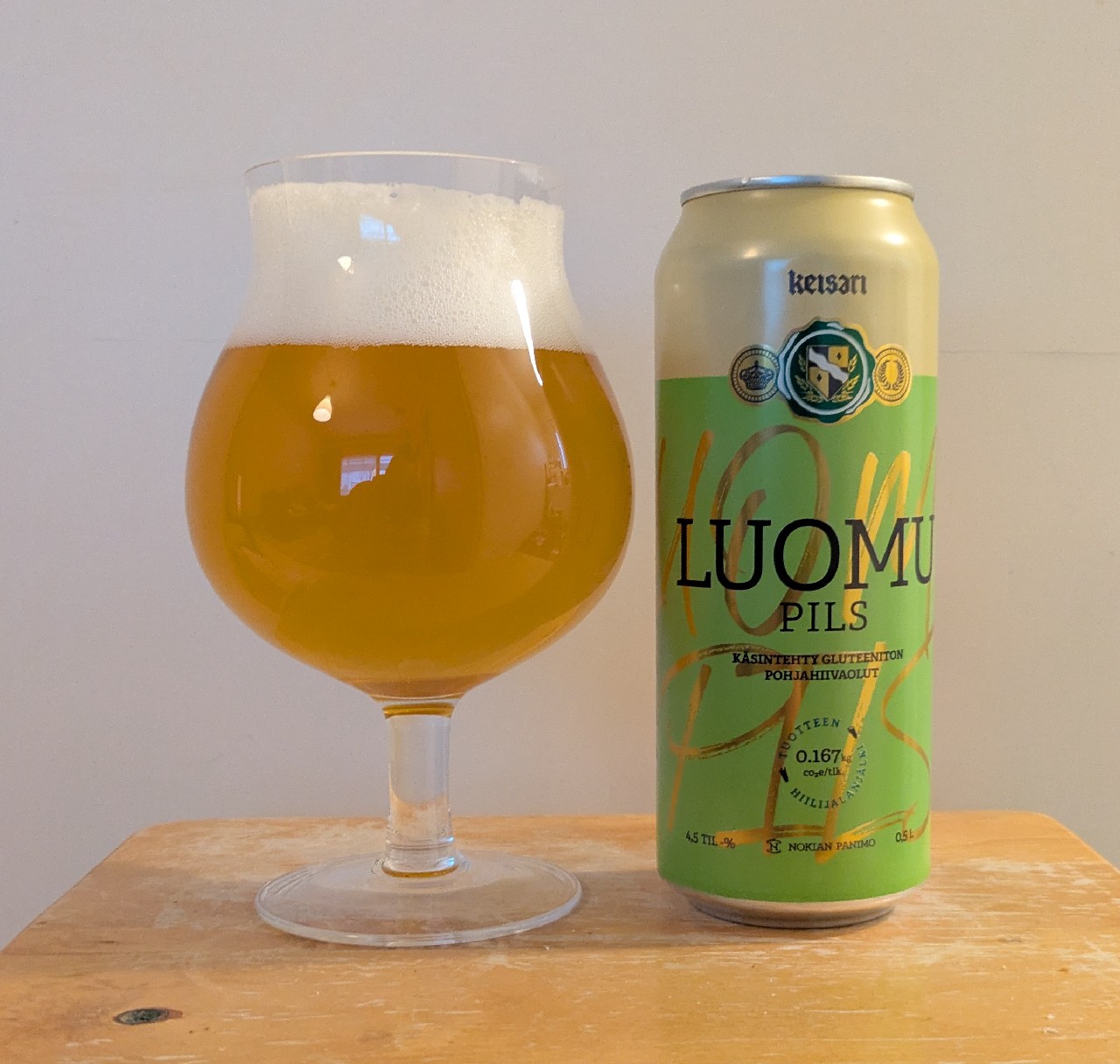 Keisari Luomu Pils, Finland