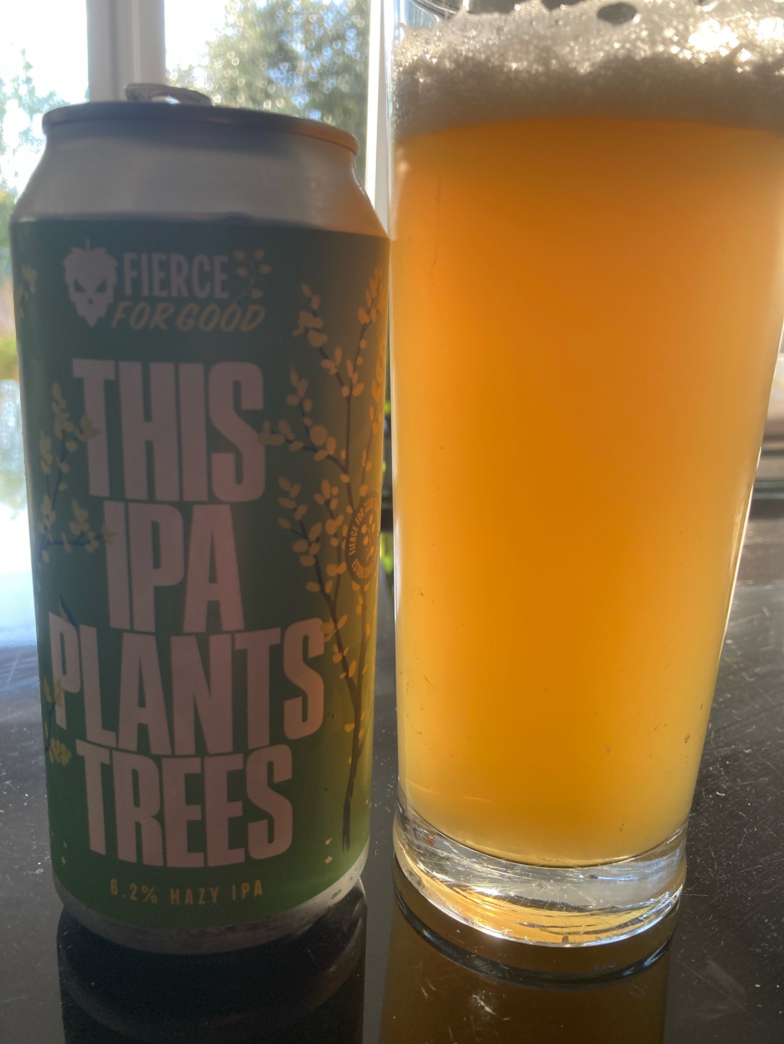 This IPA plants trees, Fierce Beer Ltd
