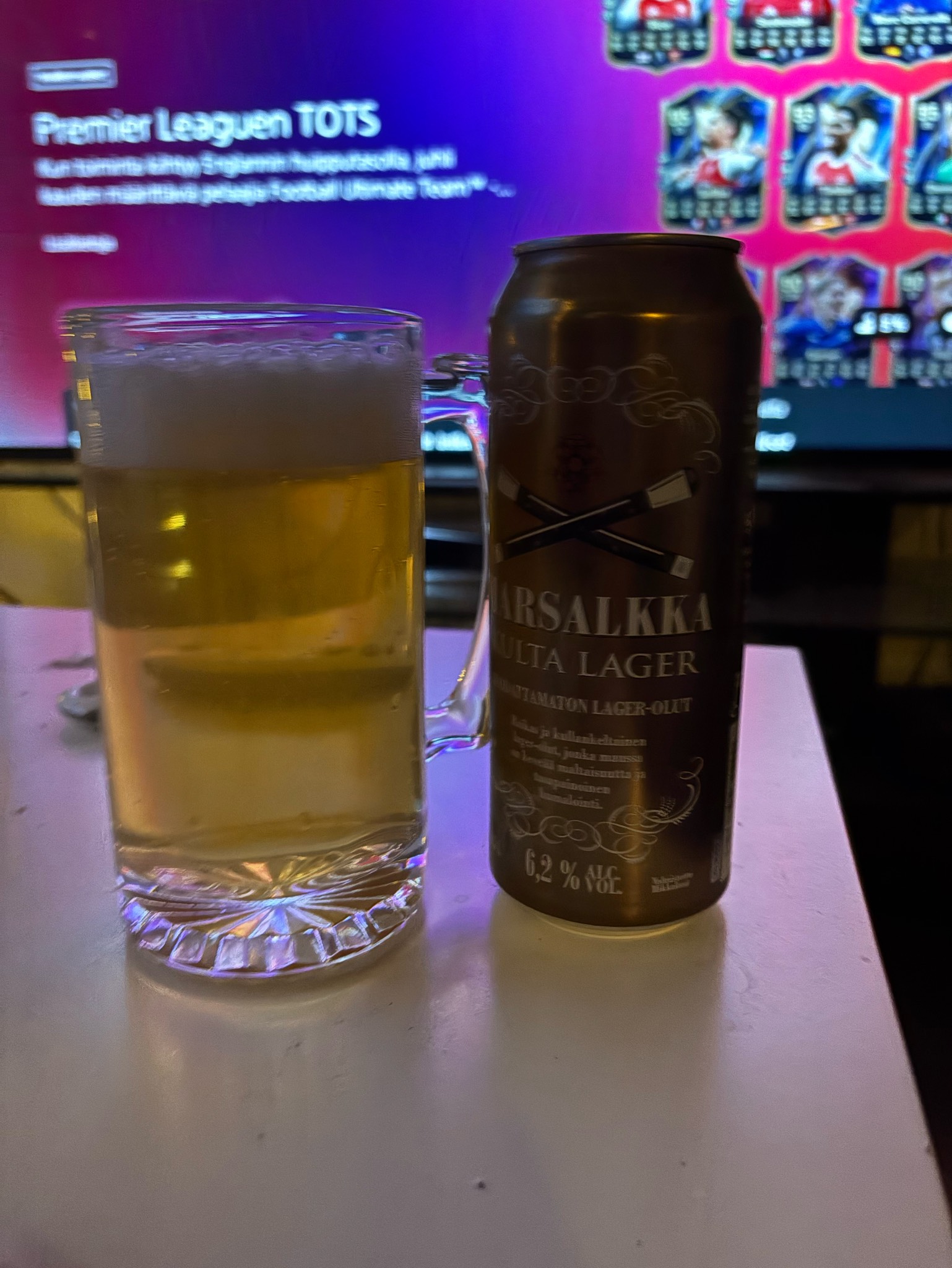 Marsalkka Kulta Lager, Finland