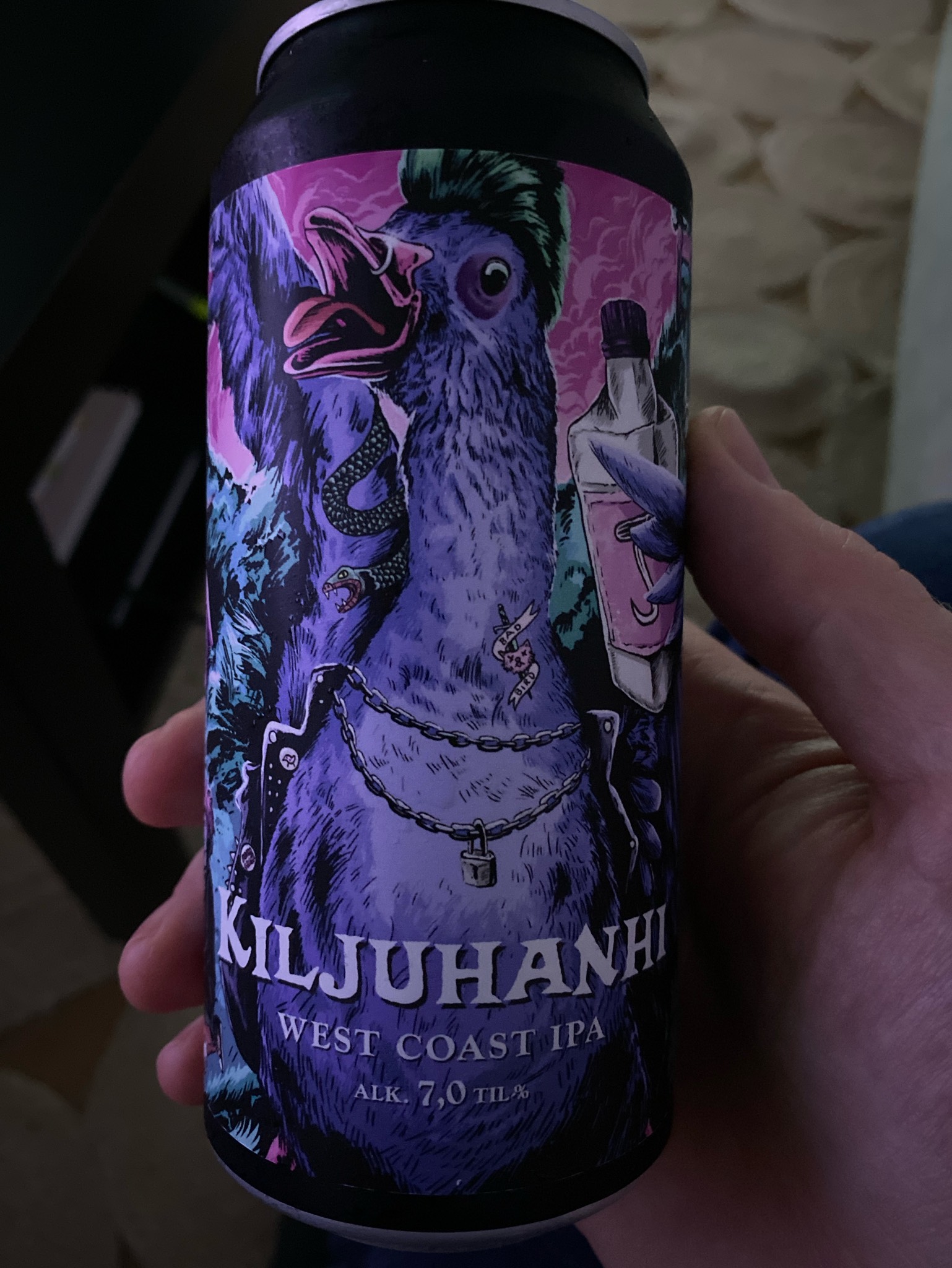 Kiljuhanhi, Finland