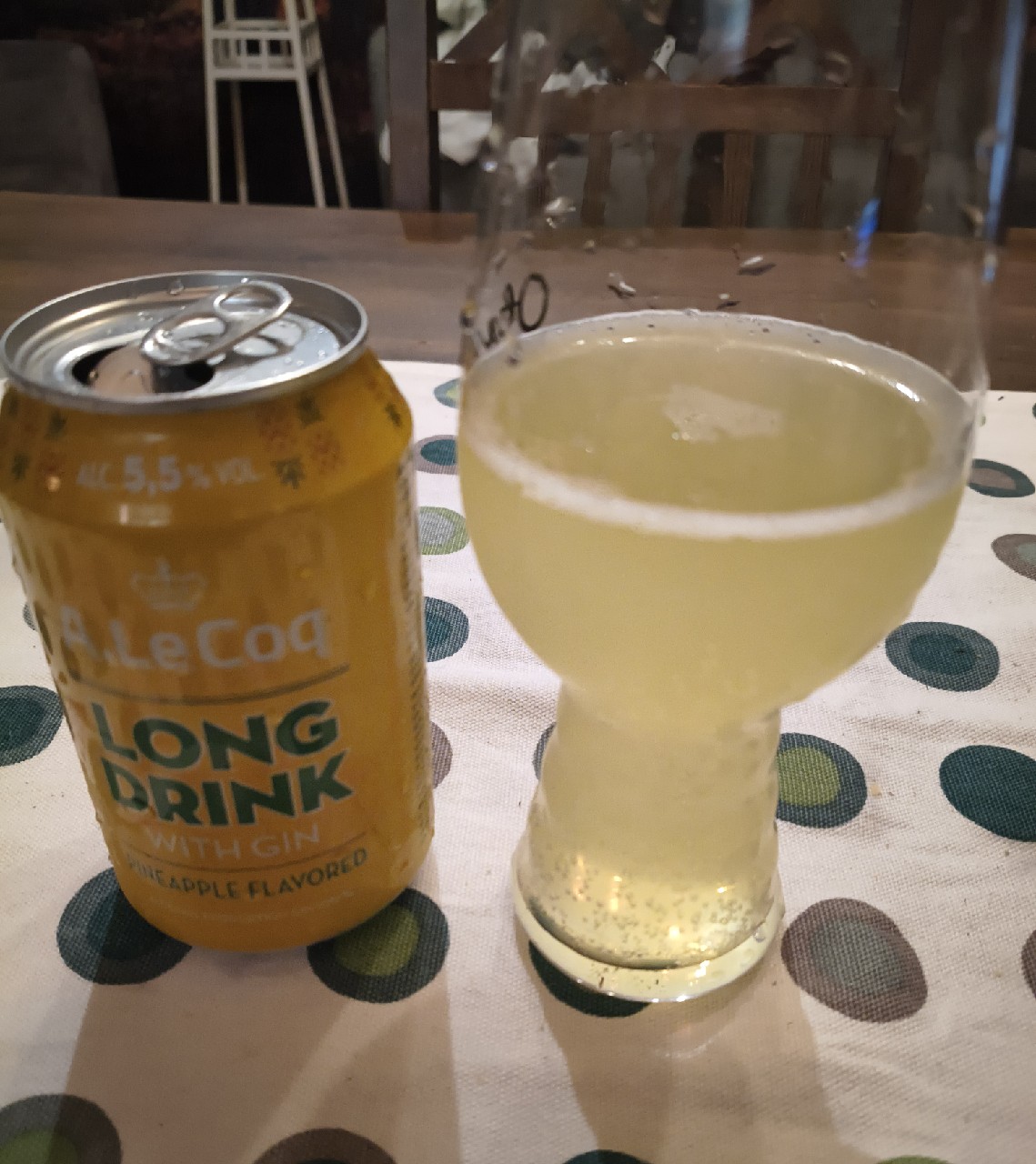 A.Le Coq GIN Pineapple Long Drink, Estonia