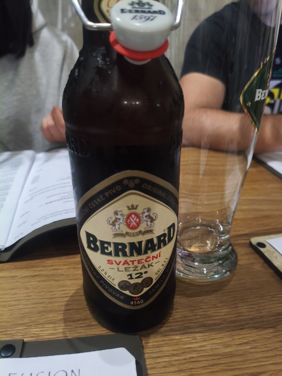 Bernard Bohemian Lager / Světlý Ležák 12°, Czech Republic