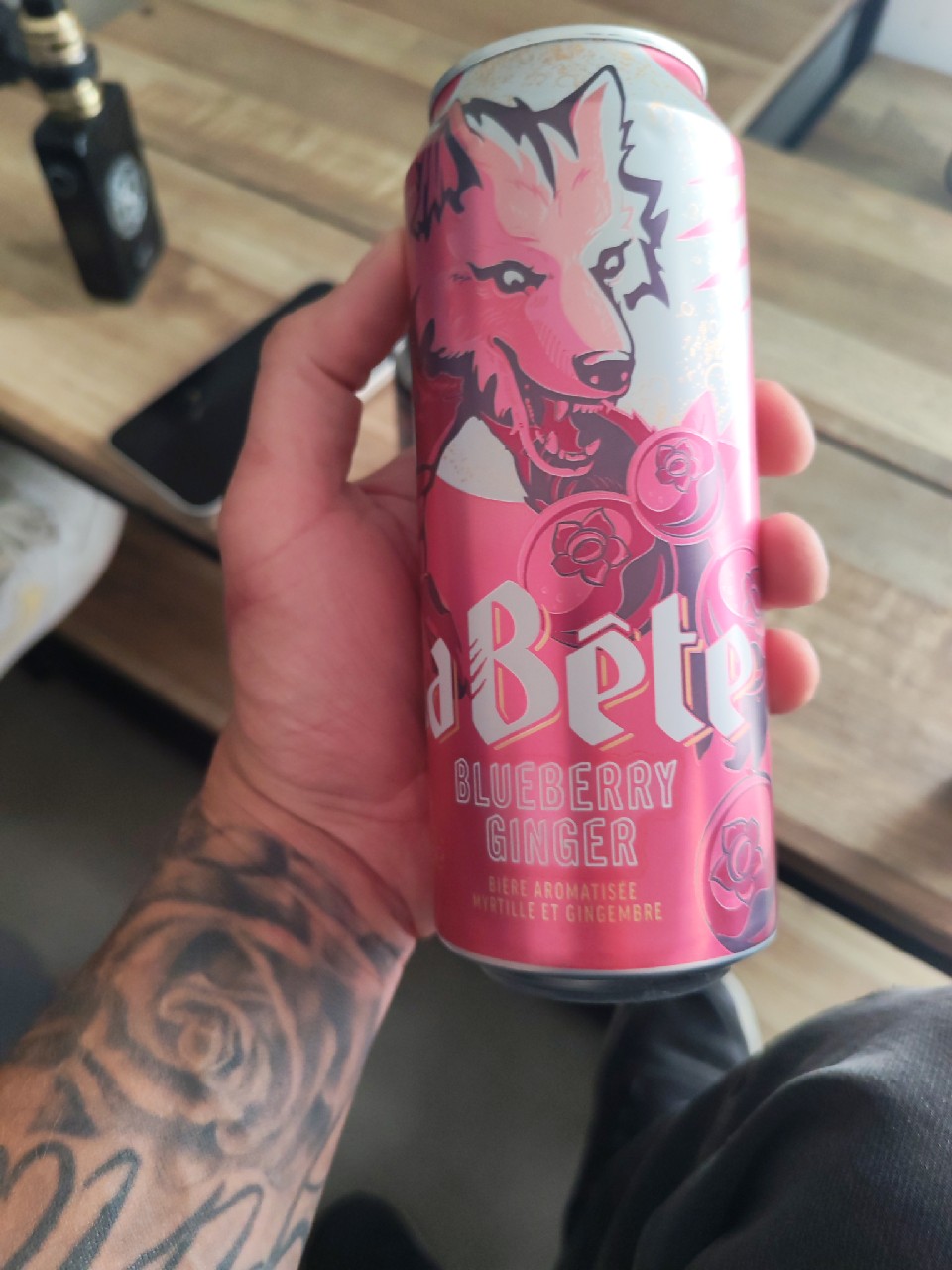 La bête blueberry ginger, Wagner Oberhaid