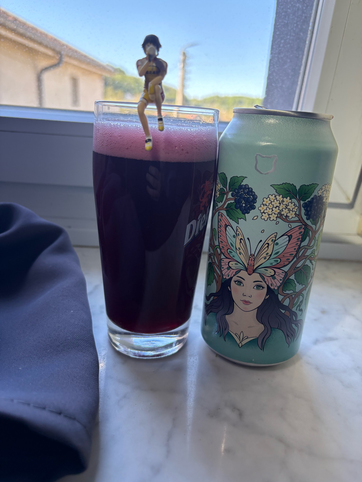 twisted cat elderberry saison, Twisted Cat