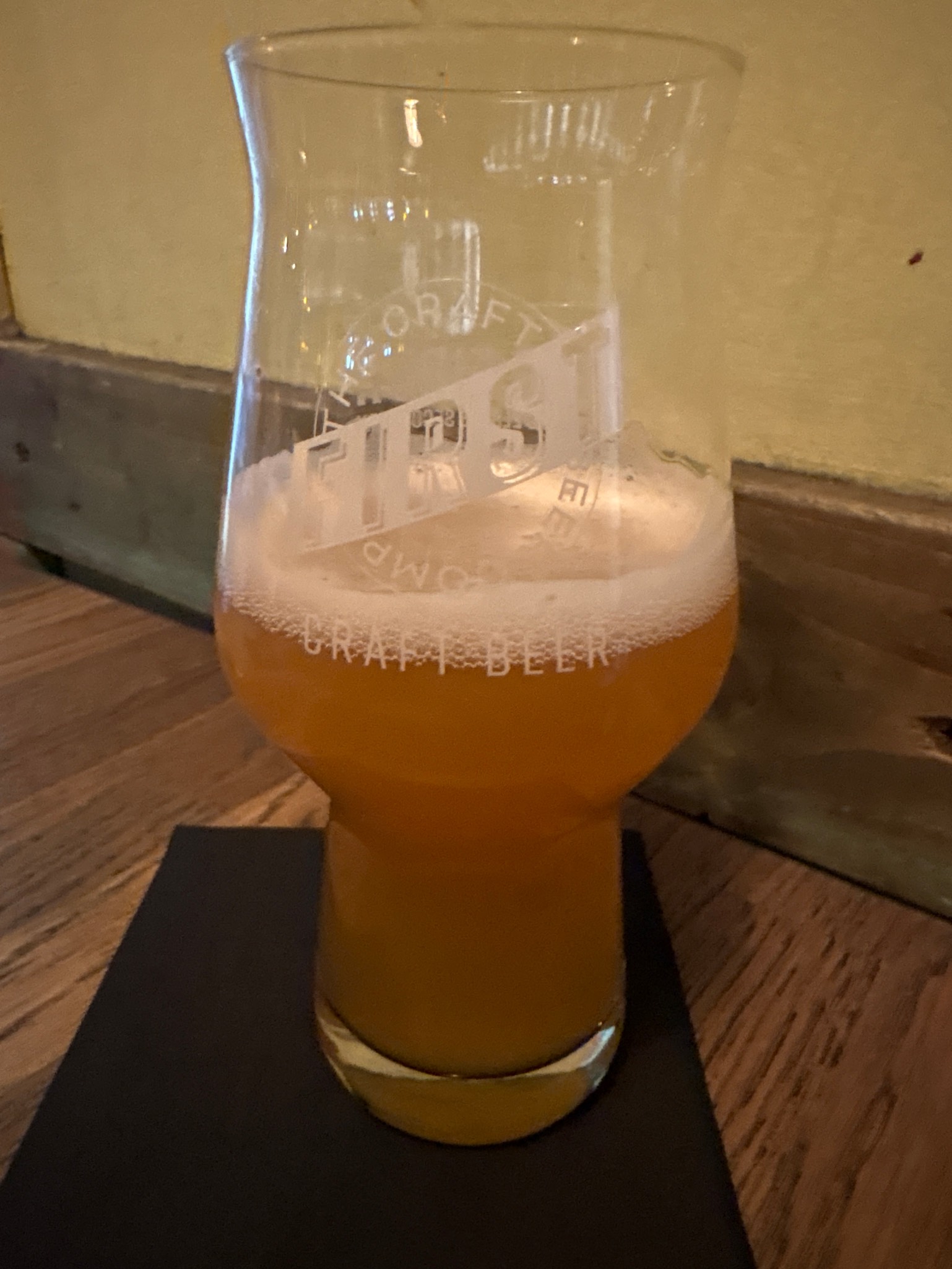 beancounter's delight, FIRST Craft Beer