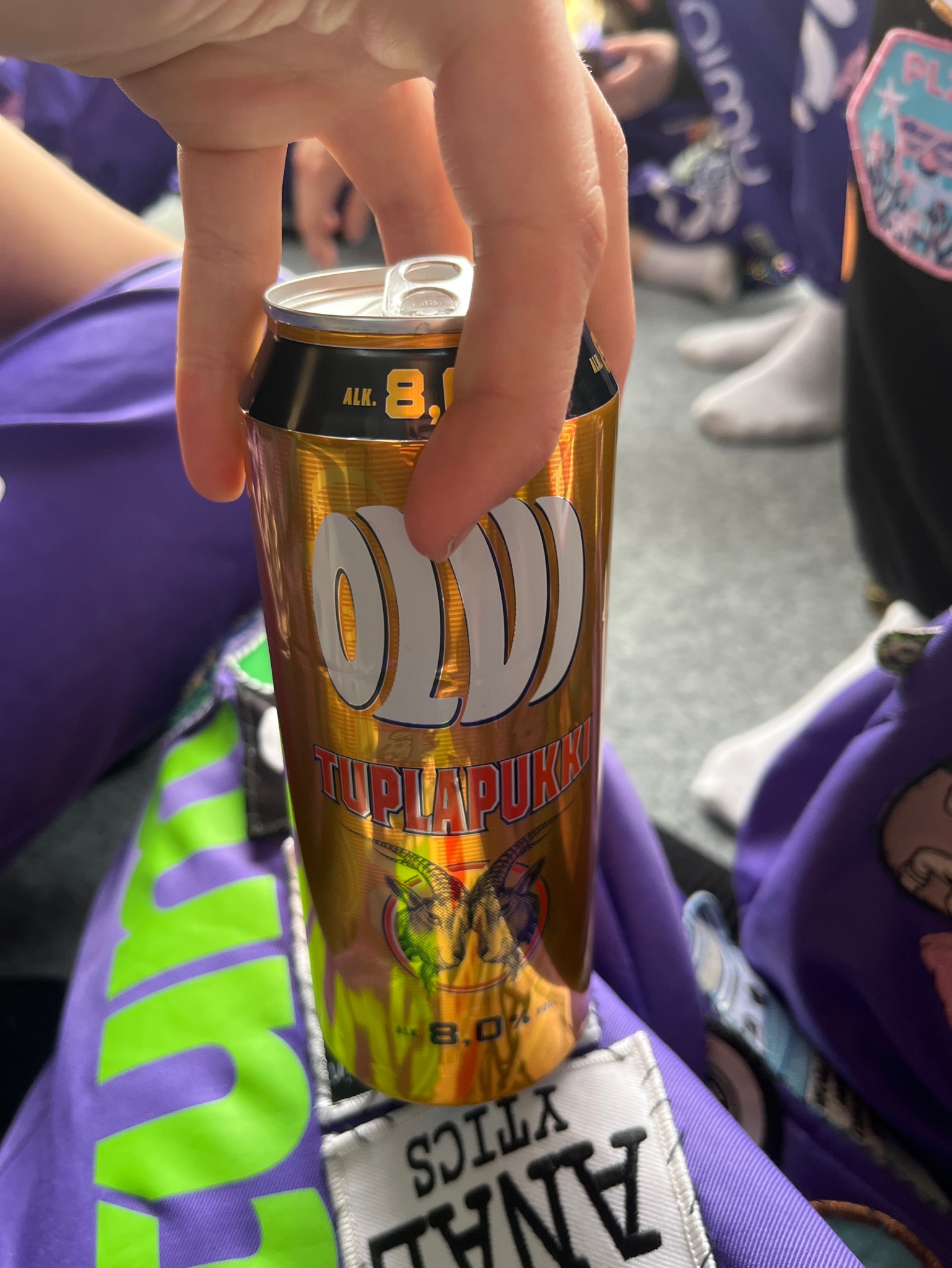 Olvi Tuplapukki 8.0%, Finland