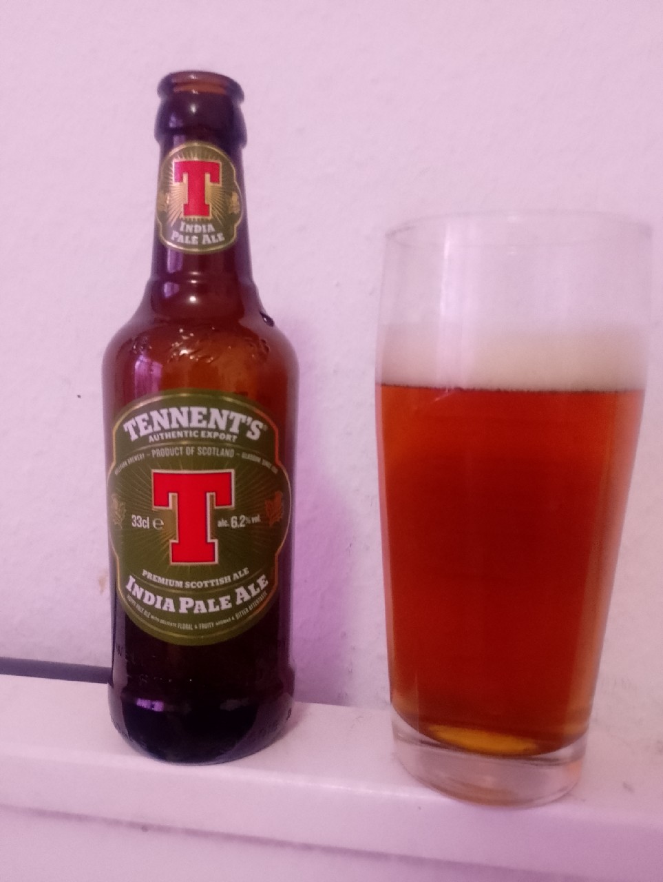 Tennent's India Pale Ale, Tennent Caledonian Brewery