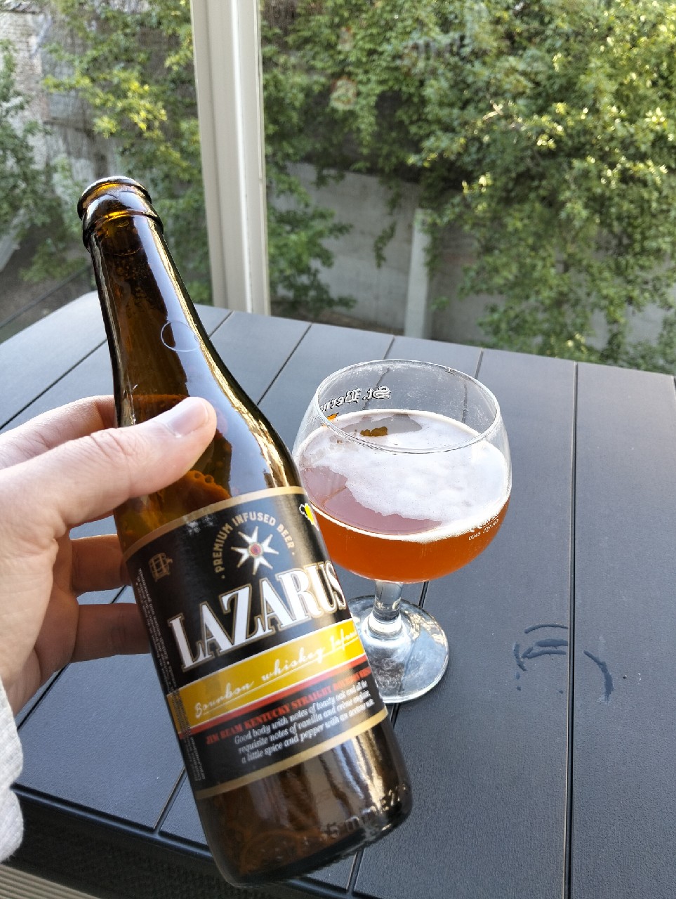 Lazarus Bourbon Whiskey Infused, Brouwerij Broeder Jacob