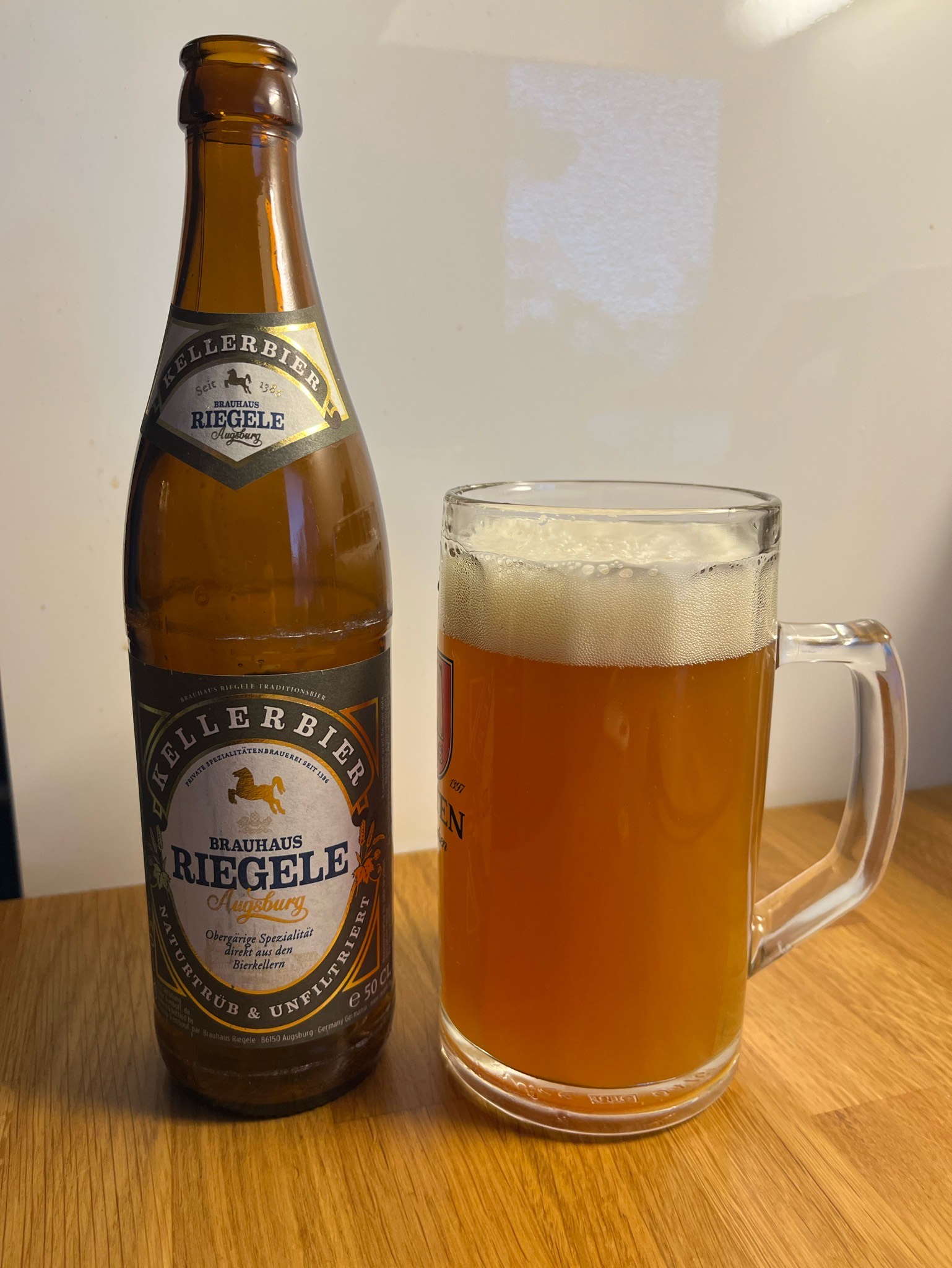 Riegele Kellerbier, Brauhaus Riegele