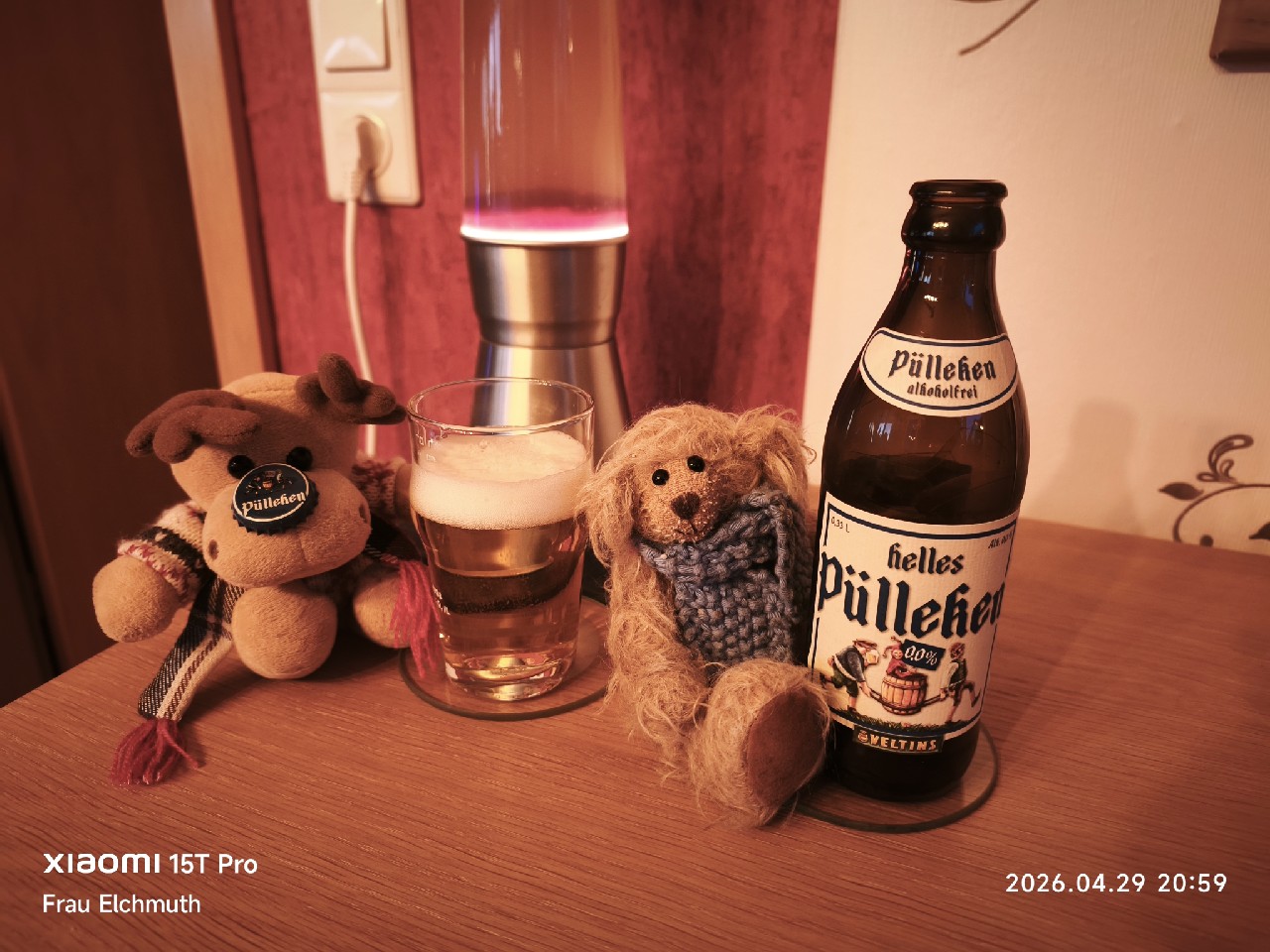 Helles Pülleken Alkoholfrei 0,0%, Brauerei C.& A. Veltins