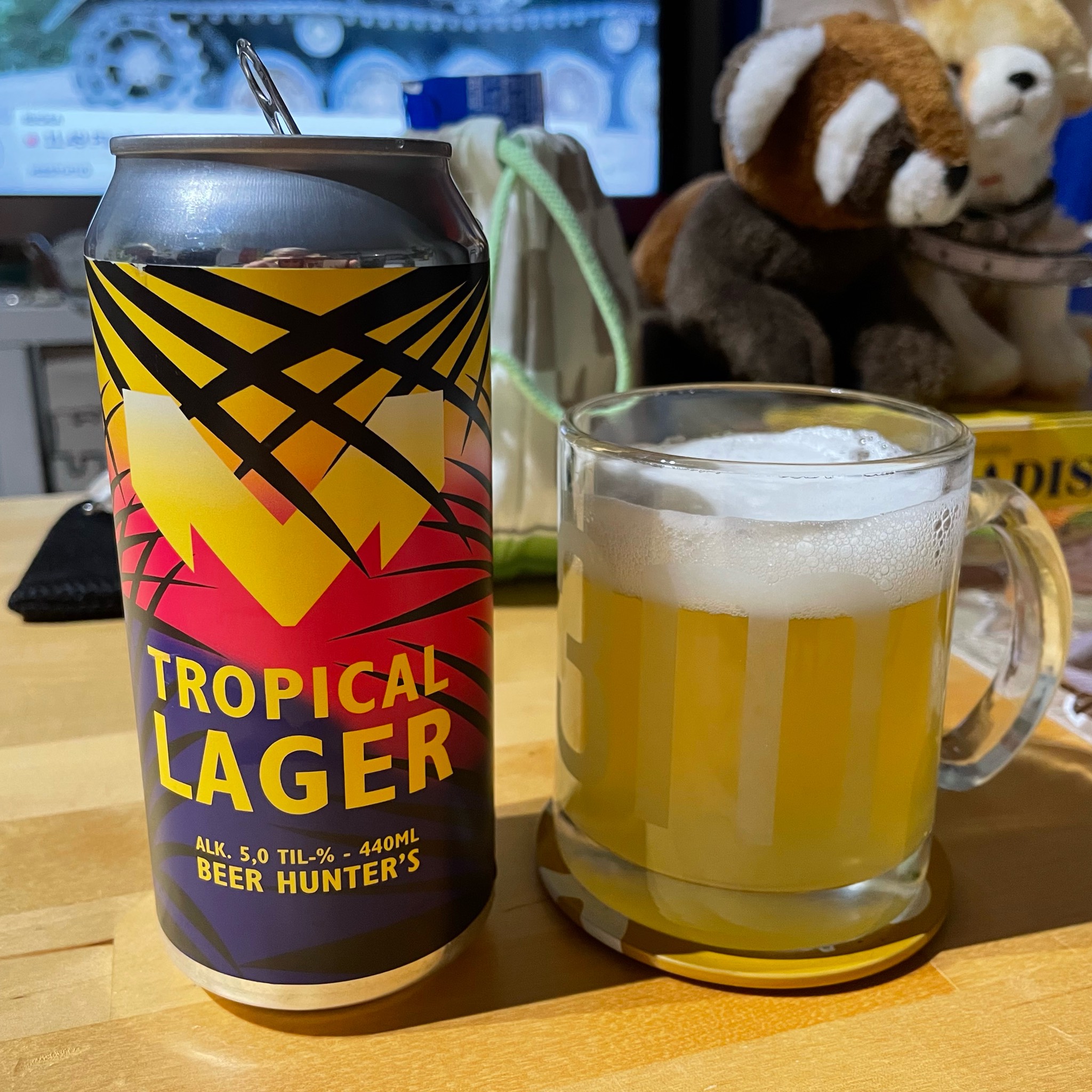 Mufloni Tropical Lager, Panimoravintola Beer Hunter's