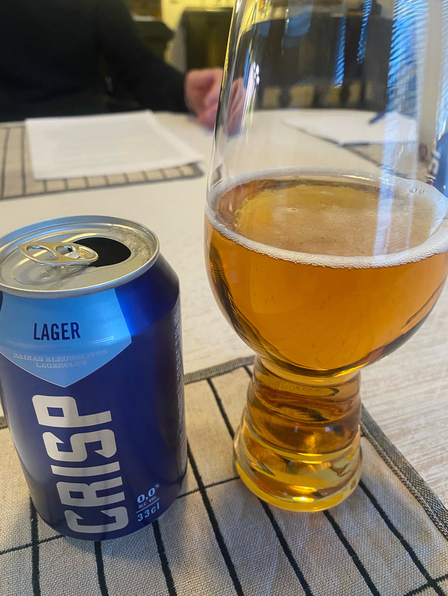 Crisp Vaalea Lager, Finland