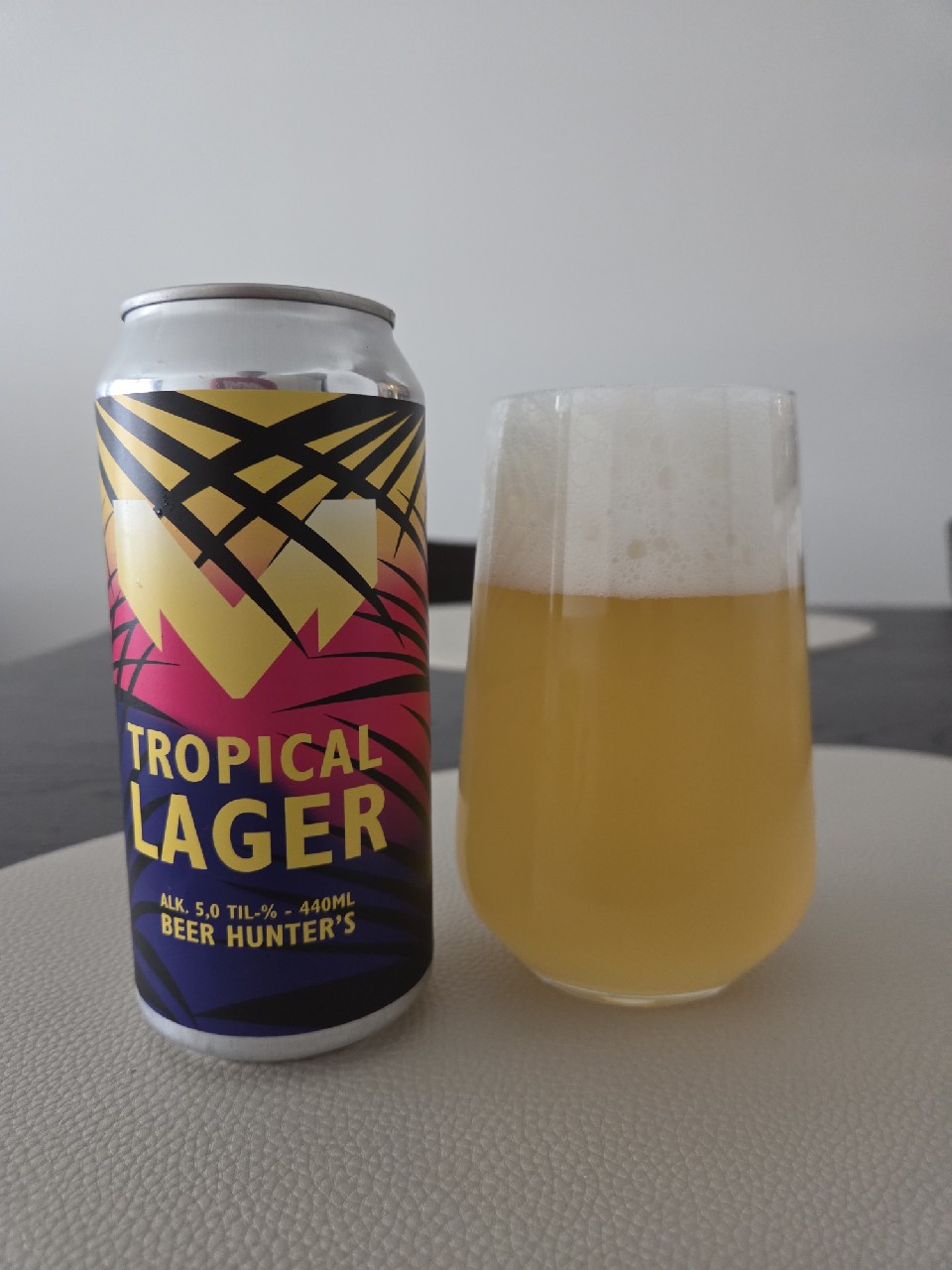 Mufloni Tropical Lager, Panimoravintola Beer Hunter's