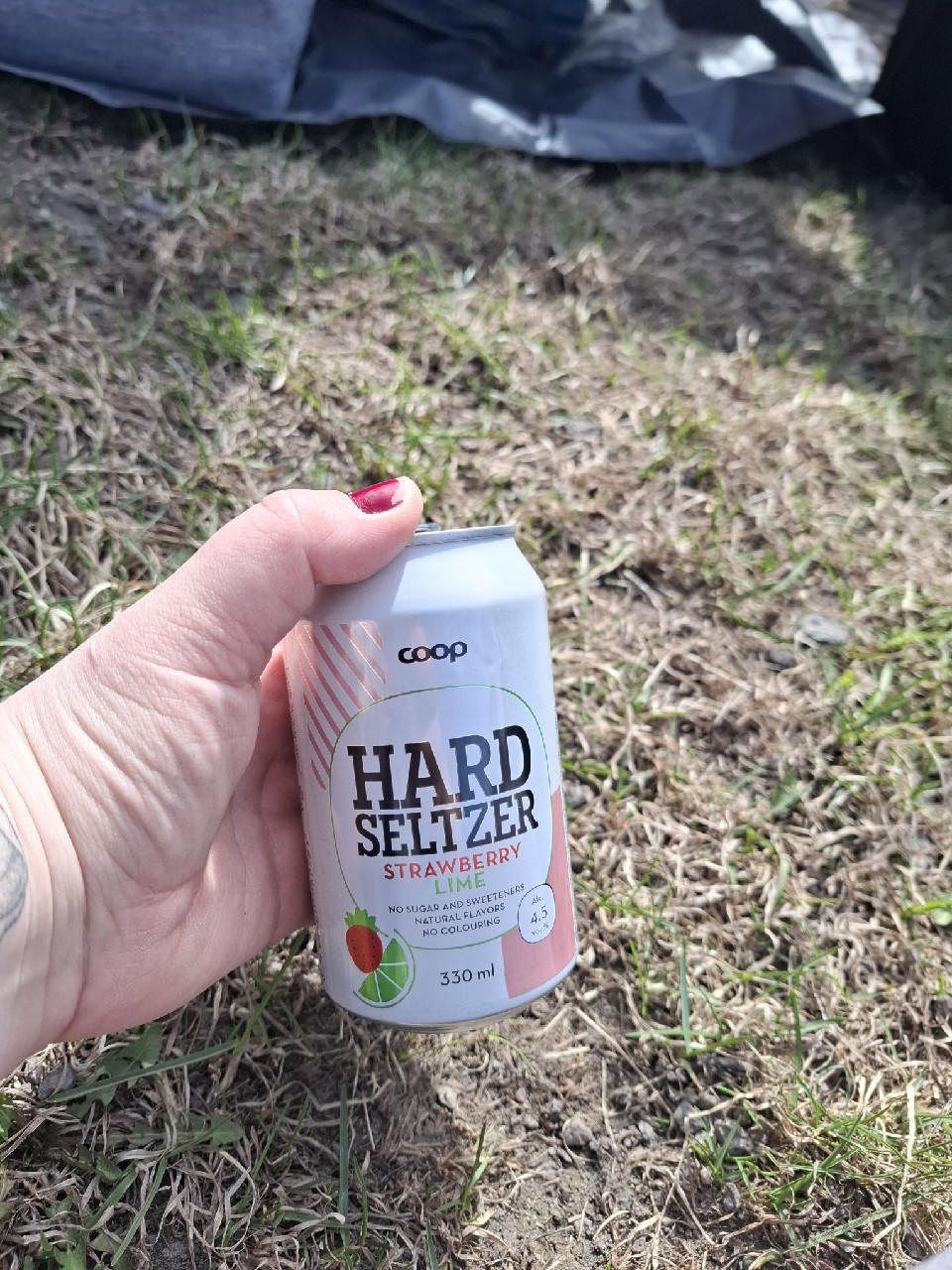Rainbow Strawberry & Lime Hard Seltzer, Finland
