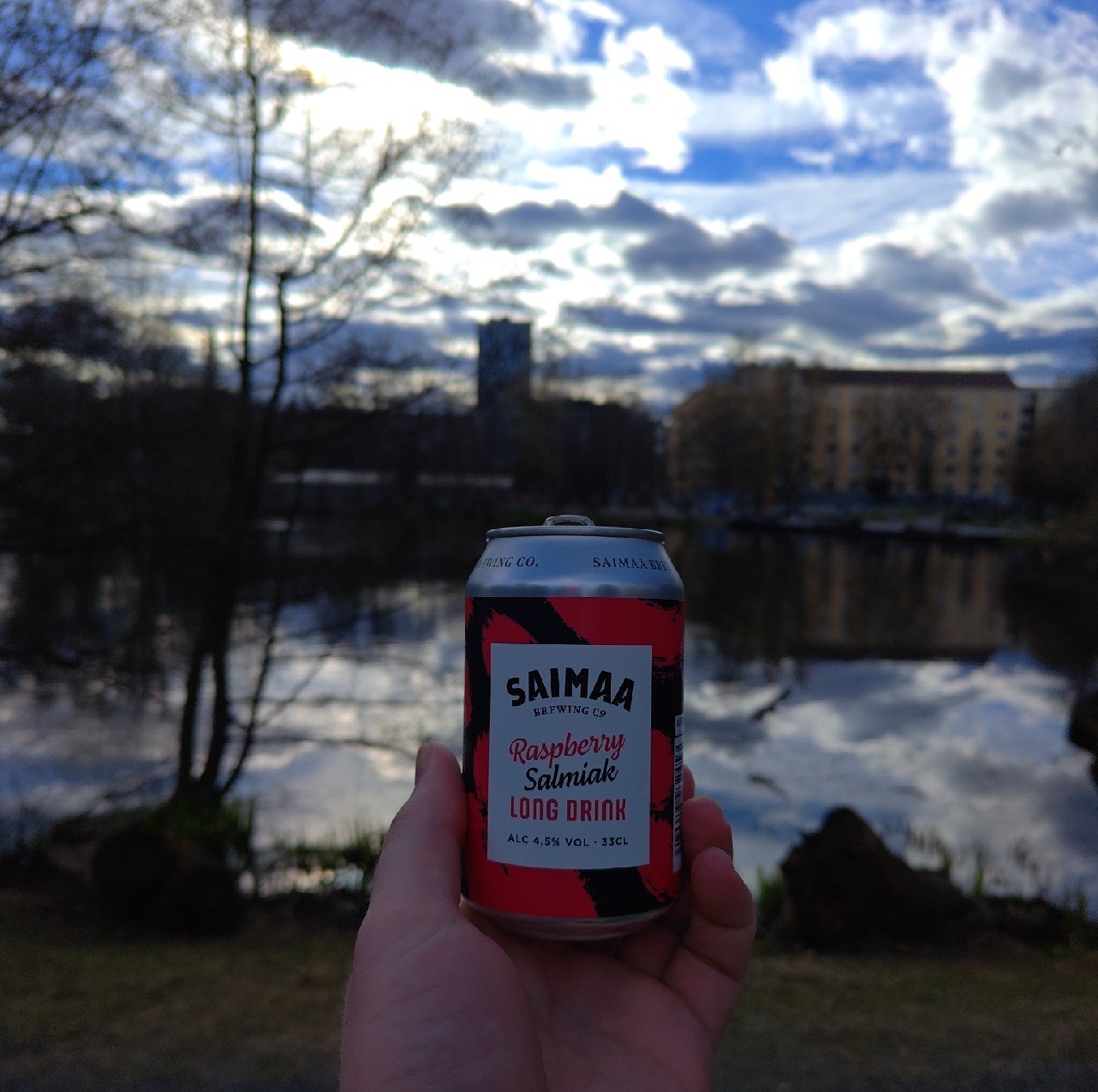 Raspberry Salmiak Long Drink, Finland