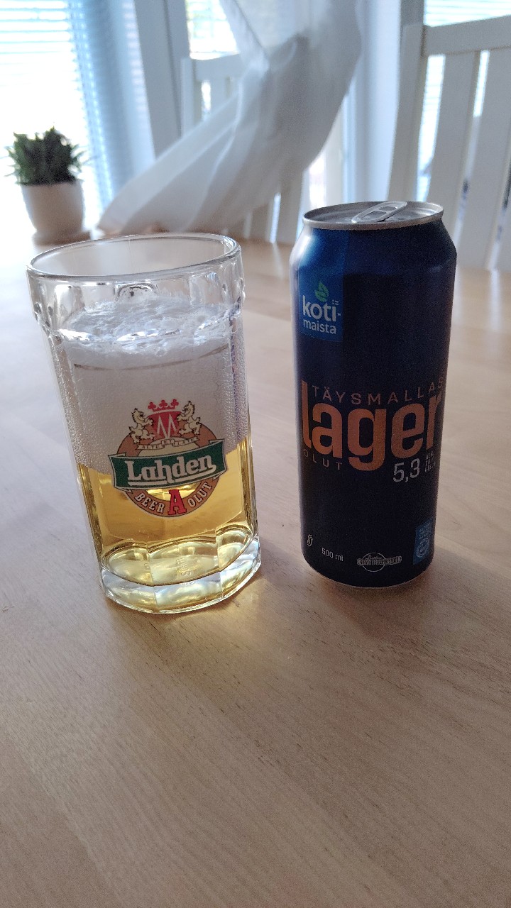 Kotimaista Täysmallas Lager 5.3%, Finland