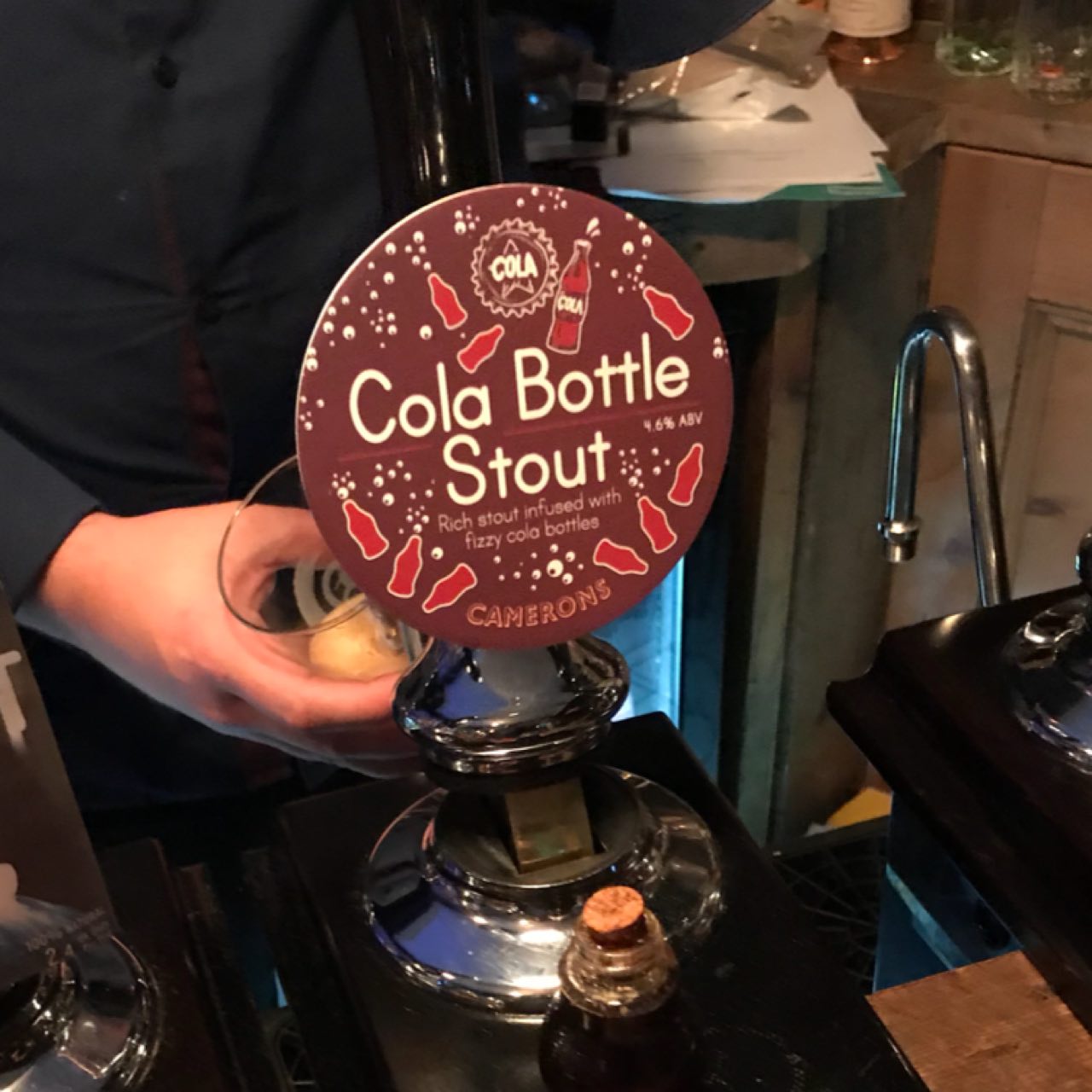 Cola Bottle Stout, England