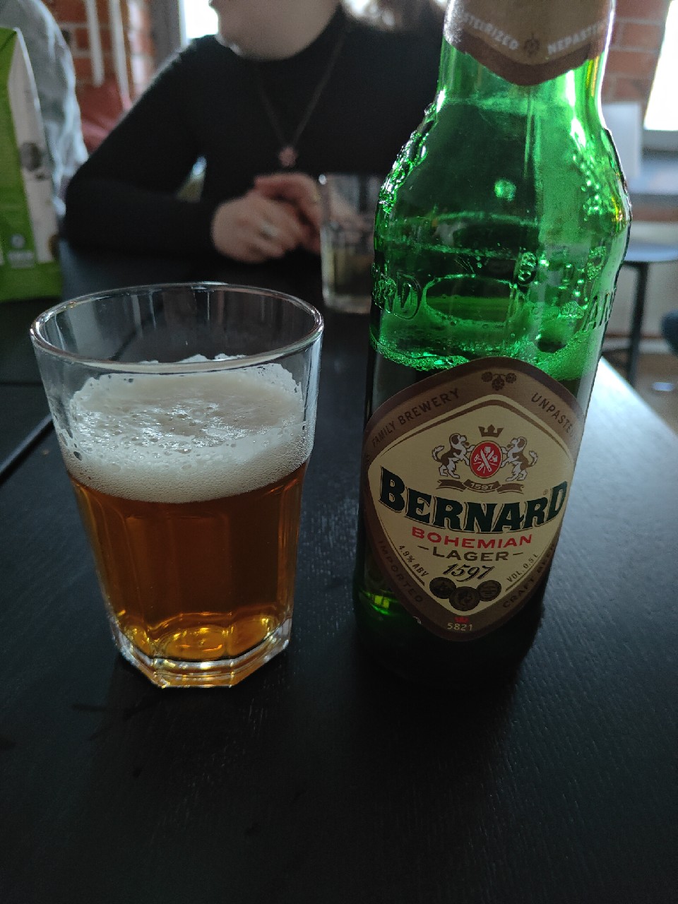 Bernard Bohemian Lager / Světlý Ležák 12°, Czech Republic