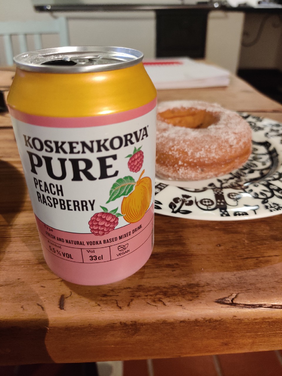 Koskenkorva Pure Peach Rasberry, Finland