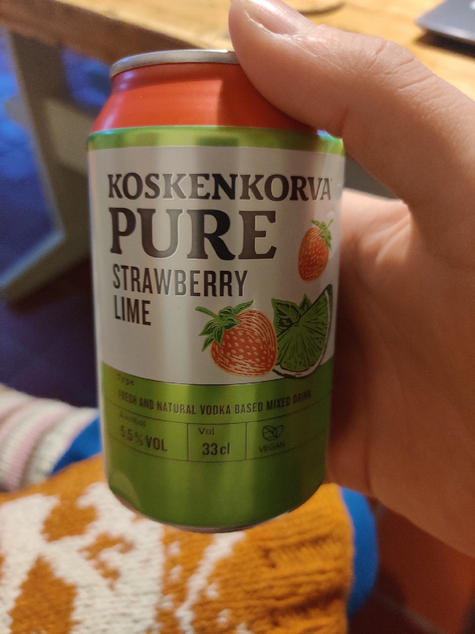 Koskenkorva Pure Strawberry Lime, Finland