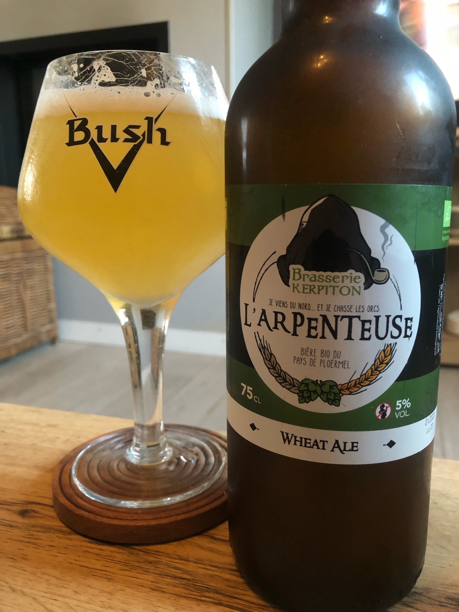 L'Arpenteuse, Brasserie Kerpiton