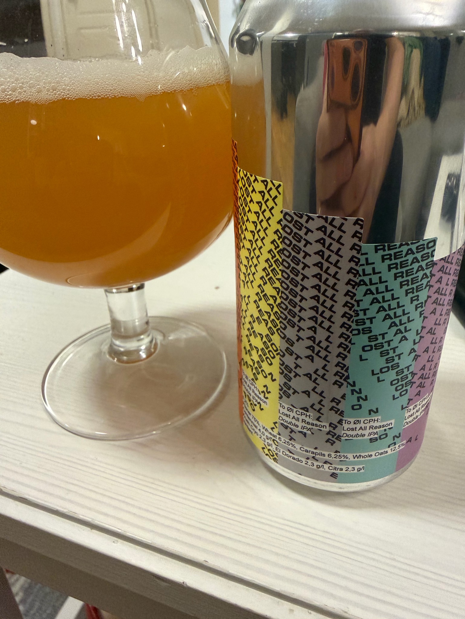 CPH Lost All Reason Double IPA, Denmark