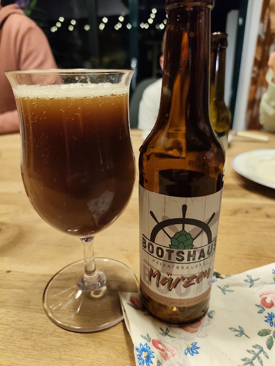 Bootshaus Märzen, Bootshaus Privatbrauerei