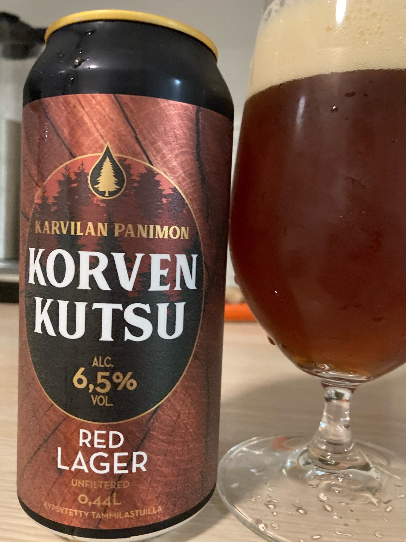 Korven Kutsu Red Lager, Finland