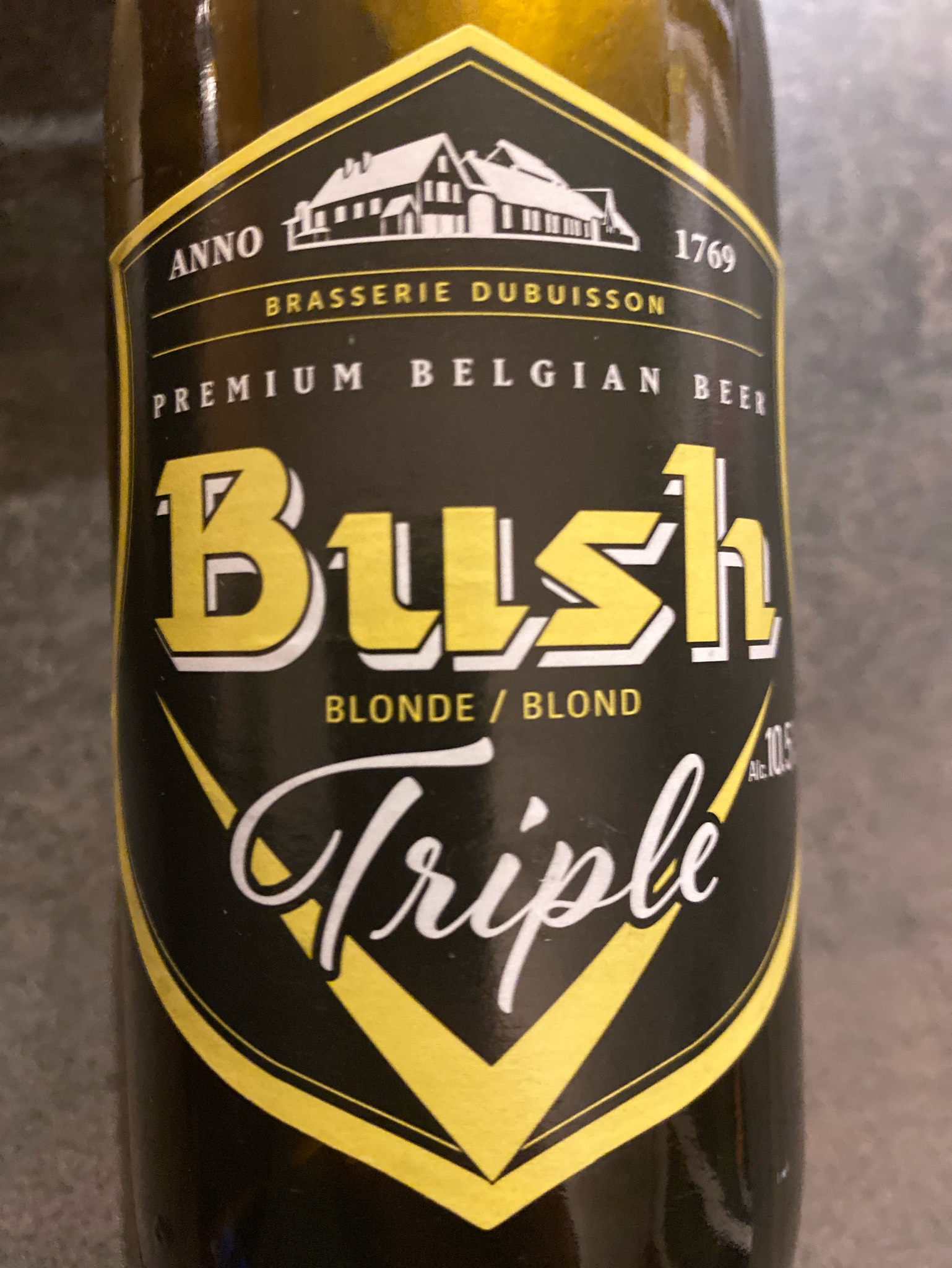 Bush Blonde Triple, Belgium