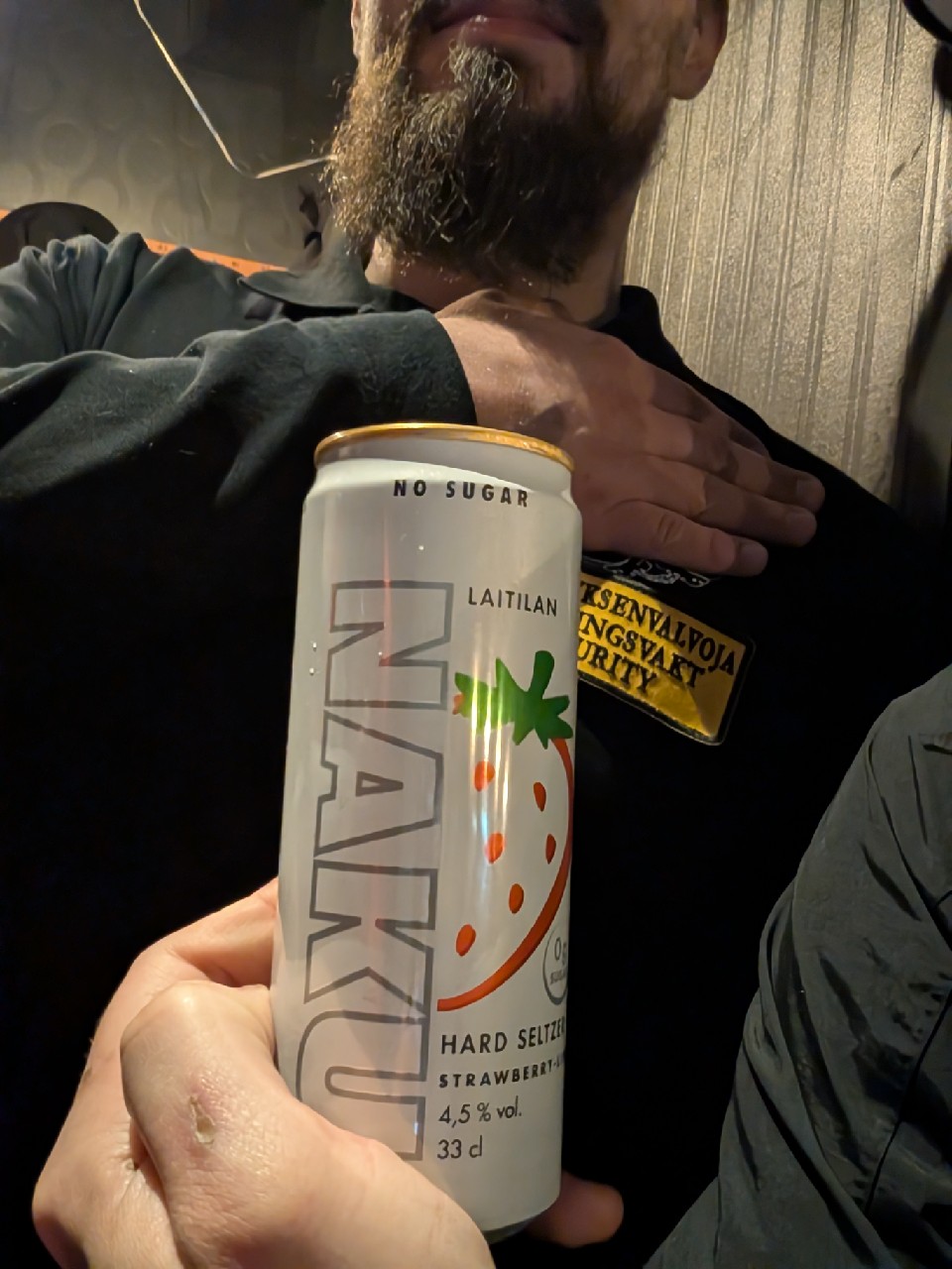 NAKU Hard Seltzer Strawberry-Lime, Finland