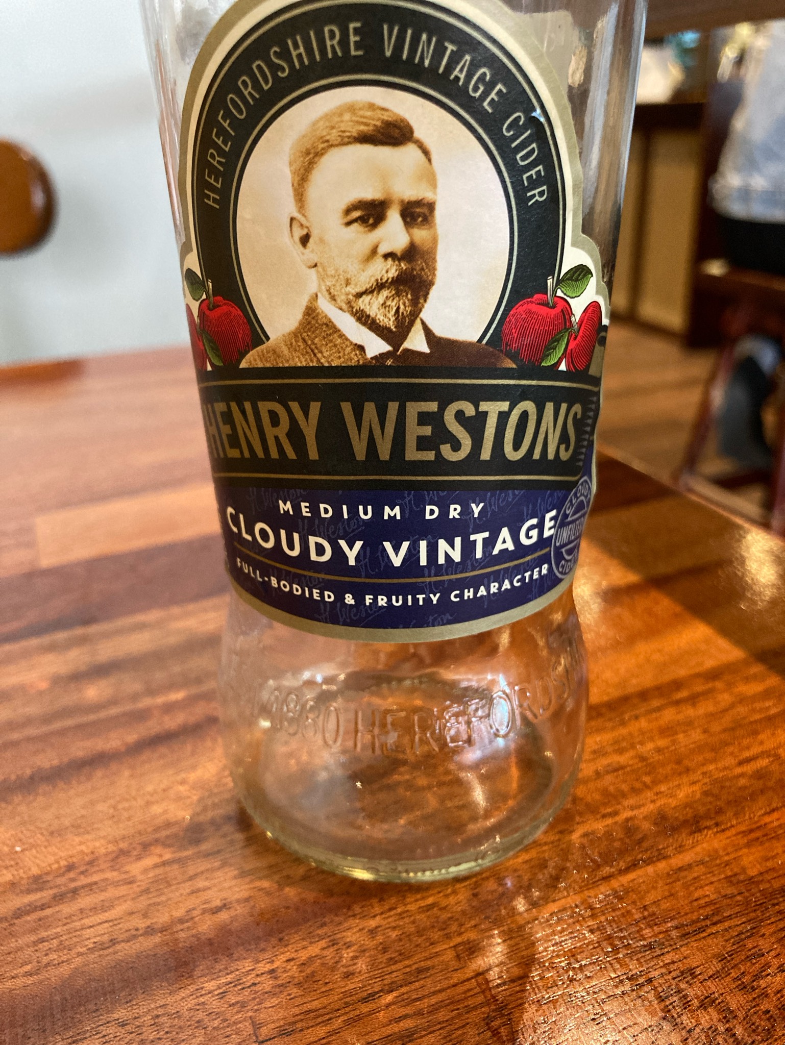 Henry Westons Cloudy Vintage, Westons Cider