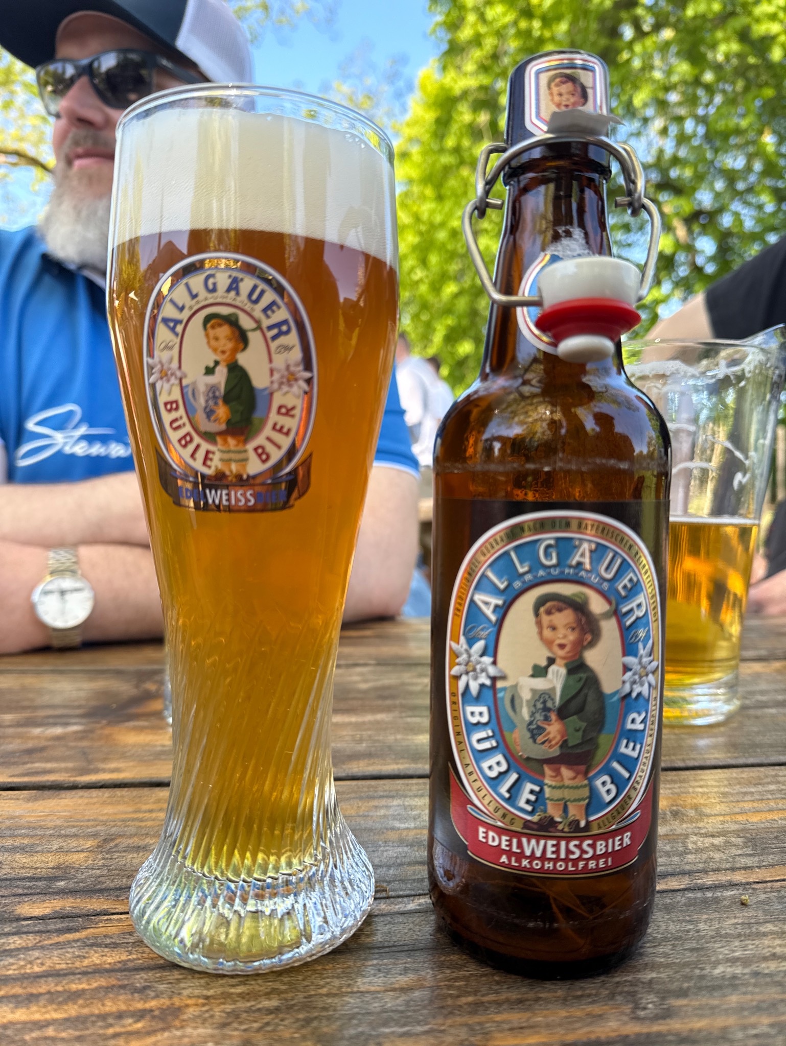 Allgäuer Büble Bier Edelweissbier Alkoholfrei, Germany
