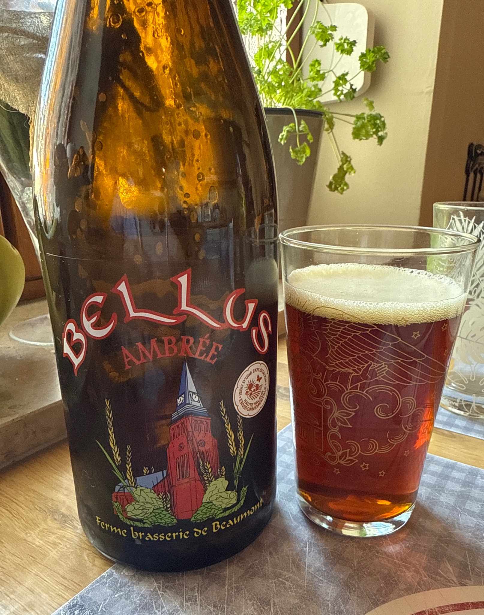 Bellus Ambrée, Ferme Brasserie De Beaumont (Bellus)